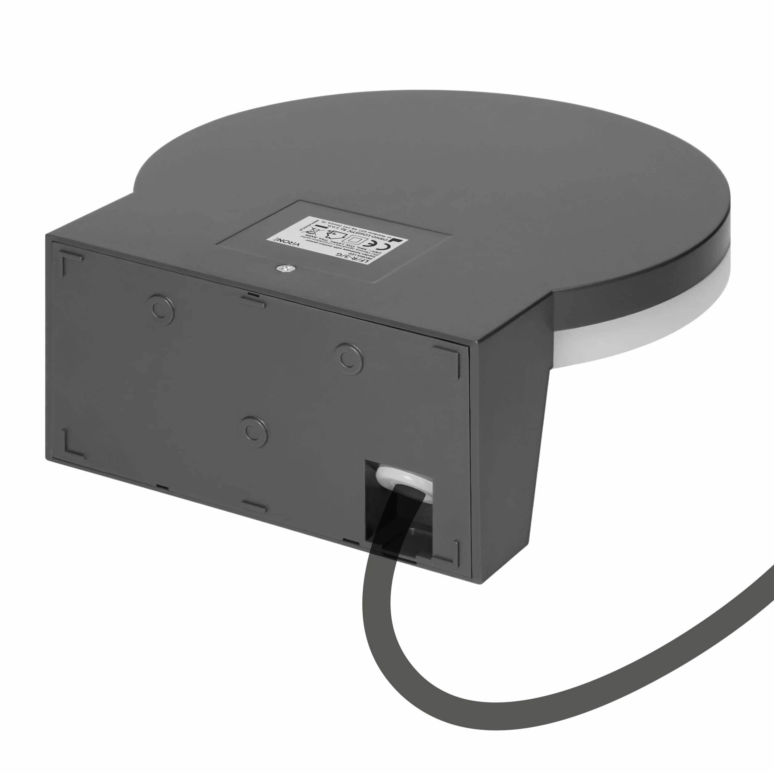 Lampa Zewnętrzna LED z Czujnikiem Ruchu PIR 3000K 1300lm Szeroki kąt >80° IP65