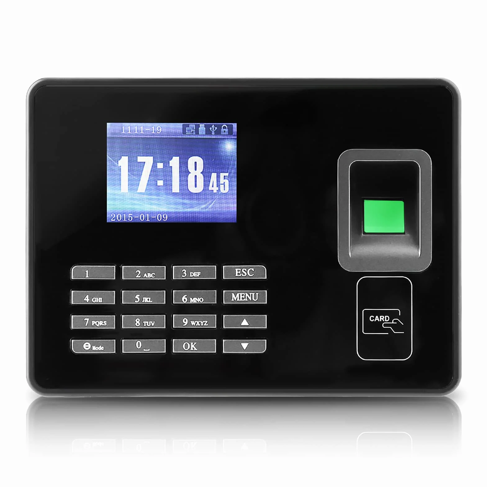 Asystent maszyny, inteligentna biometryczna maszyna do linii papilarnych z 2,8" wyświetlaczem LCD