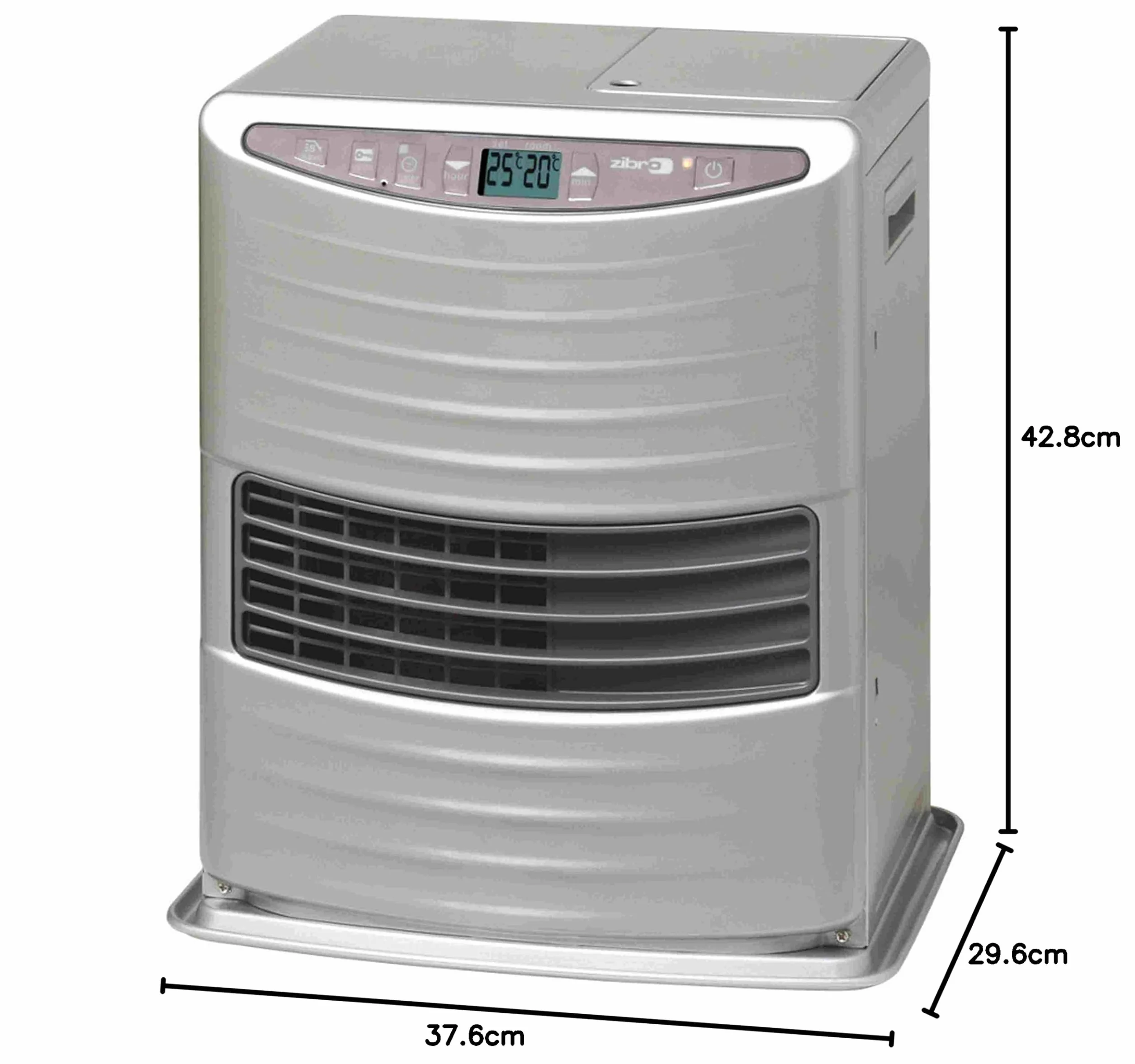 Zibro LC-300 przenośny elektroniczny piec kominkowy 3000 W japońska moc szczytowa nagrzewa do 48 m²