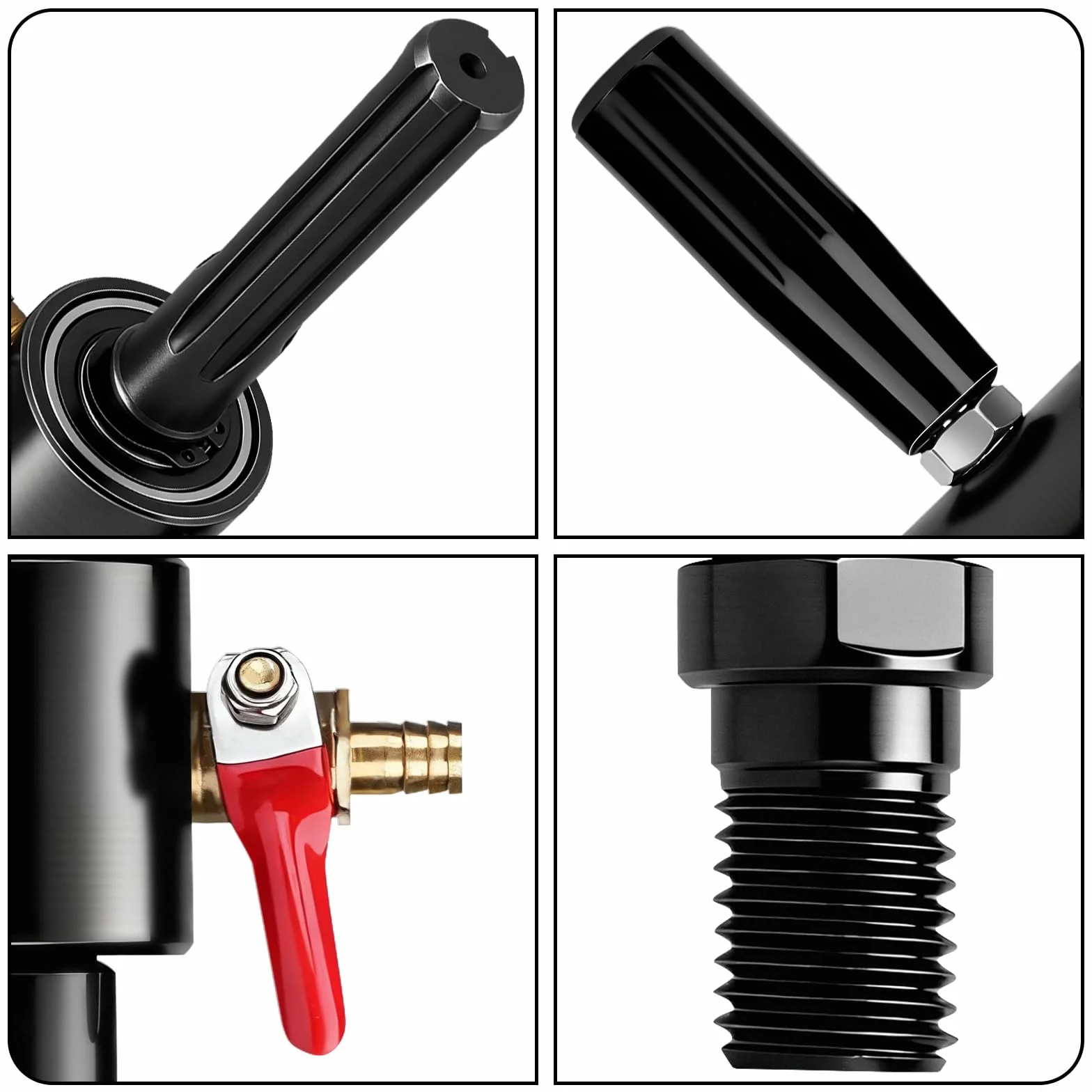 XIIW Adapter SDS-Max 1 1/4" UNC do Wiertarki Rdzeniowej z Pompą 4 m i Wężem, Automatyczne Wtryskiwanie Wody, 42CrMo4, Wiertło Diamentowe