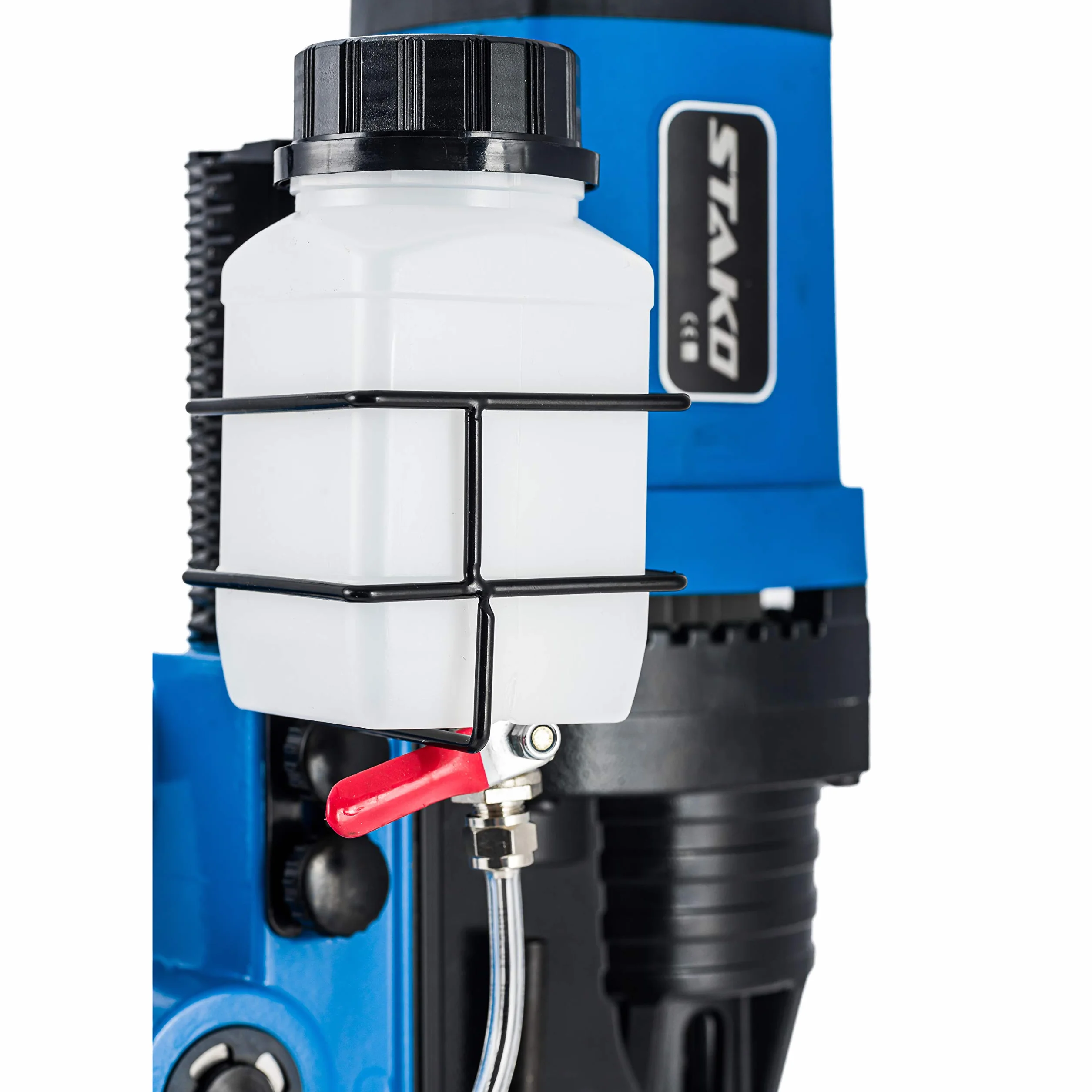 STAKO Wiertarka Magnetyczna SCY-2800E 2050 W Ø 80 mm Siła Magnetyczna 17000 N 17 kg Wrzeciono MT3 Zestaw