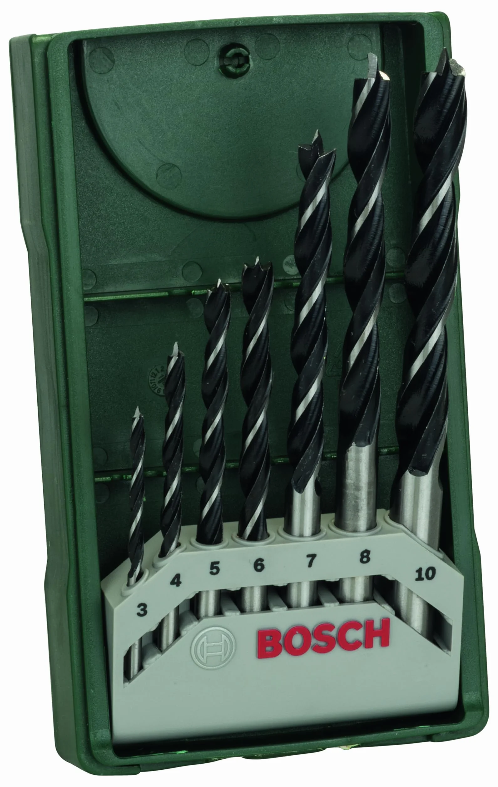 Bosch Mini-X-Line 7-częściowy zestaw wierteł spiralnych do drewna Ø 3–10 mm
