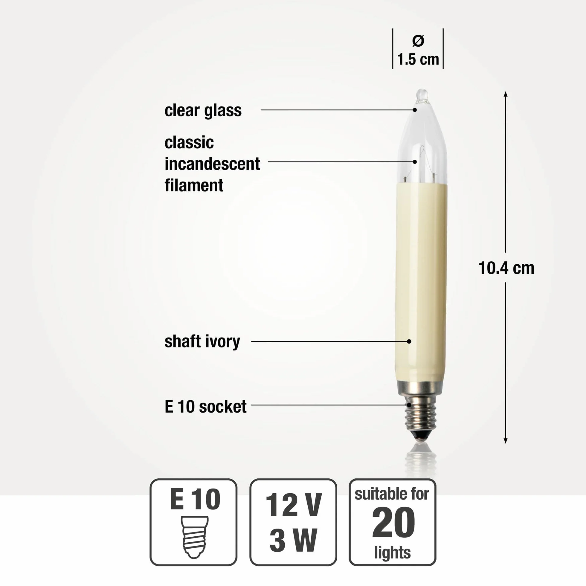 Hellum Lampa dodatkowa 902037