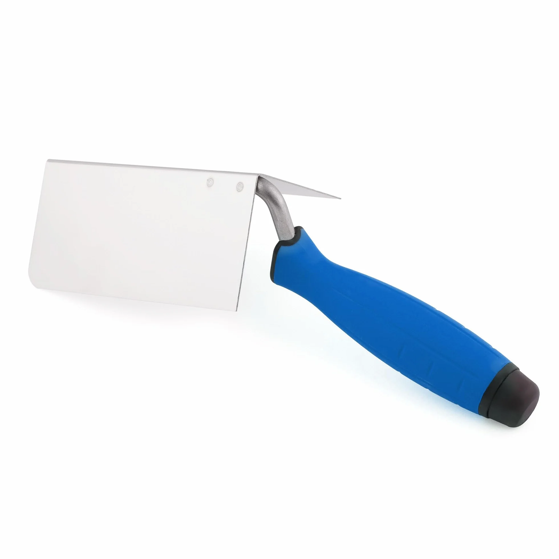 Mivos Kielnia narożna ze stali nierdzewnej 120 x 60 mm paca wewnętrzna z miękkim uchwytem