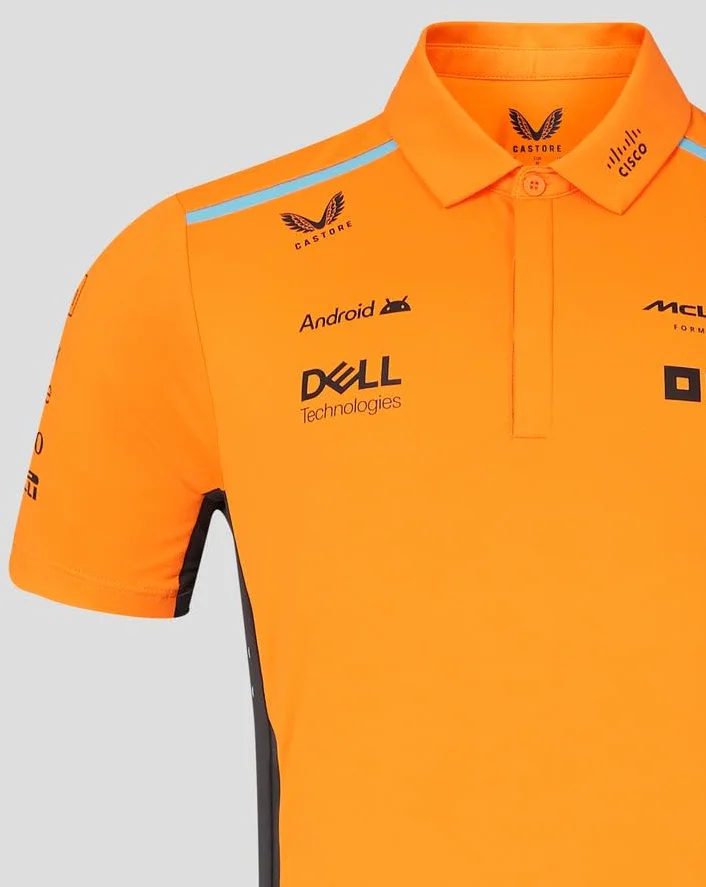 2024 McLaren Replica Polo Shirt (Autumn Glory)