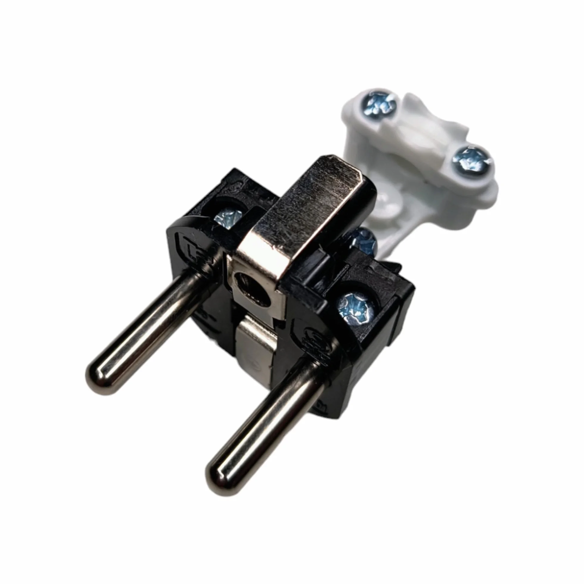 Gumowa wtyczka zewnętrzna 230 V 16 A IP44 kabel burzowy do 2,5 mm² wodoszczelna z zestykiem ochronnym