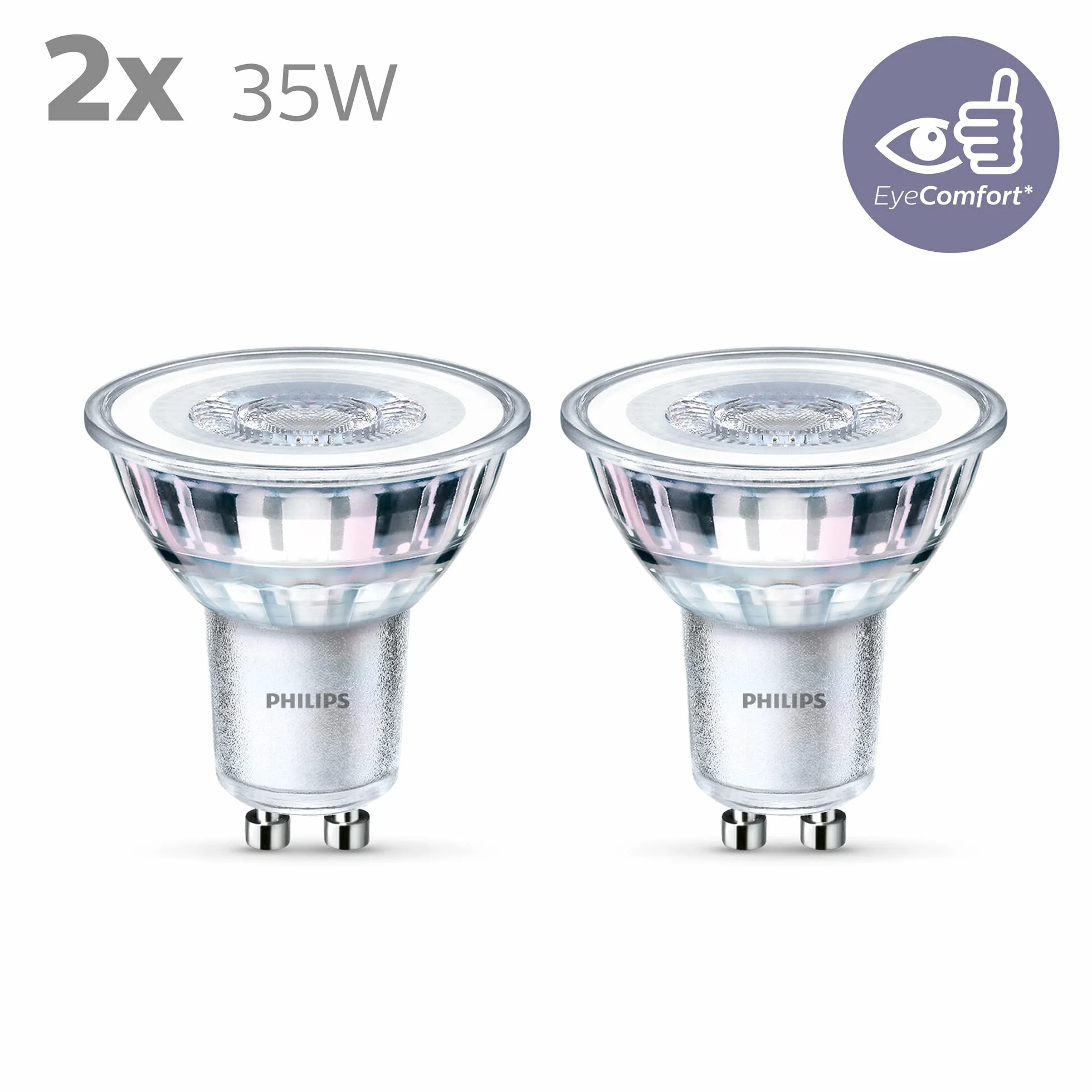 Lampa Philips LED Classic GU10 35W reflektor ciepła biel 220-240V