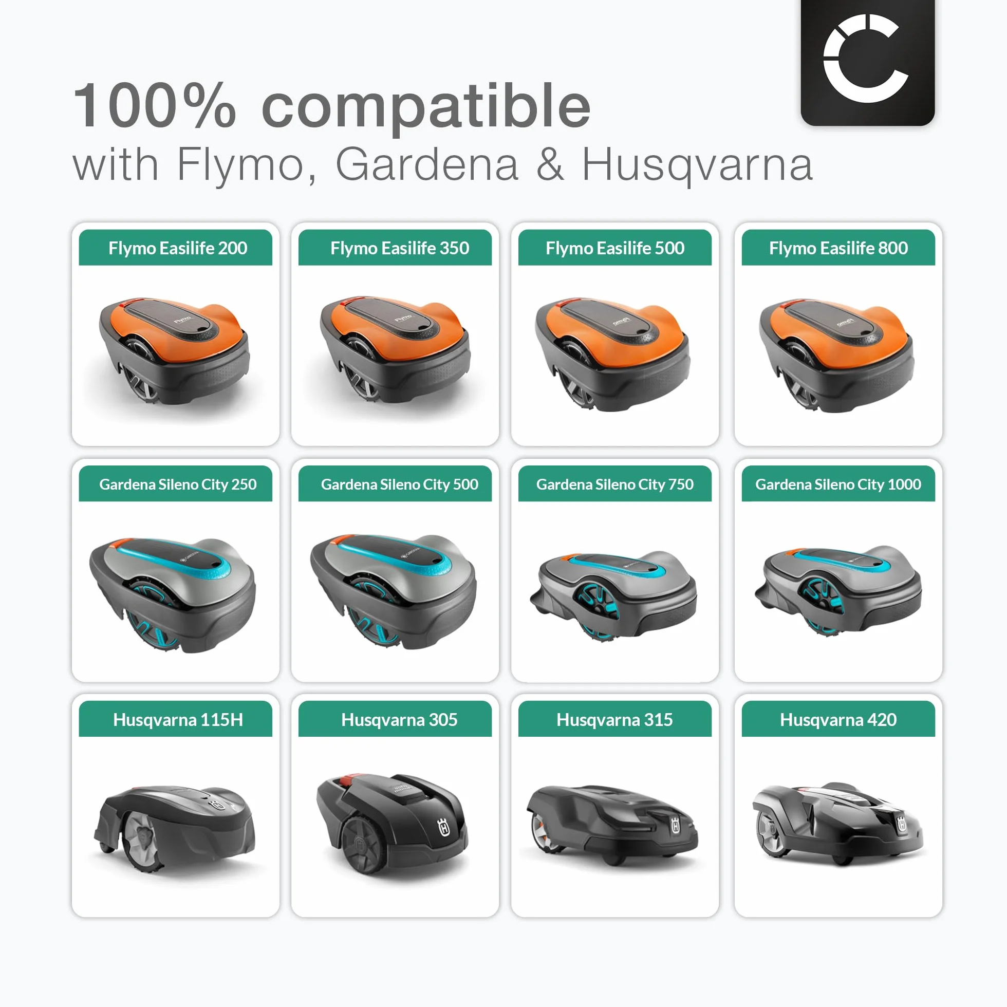 CELLONIC Bateria 18 V 2500 mAh do Husqvarna Automower Gardena Sileno City