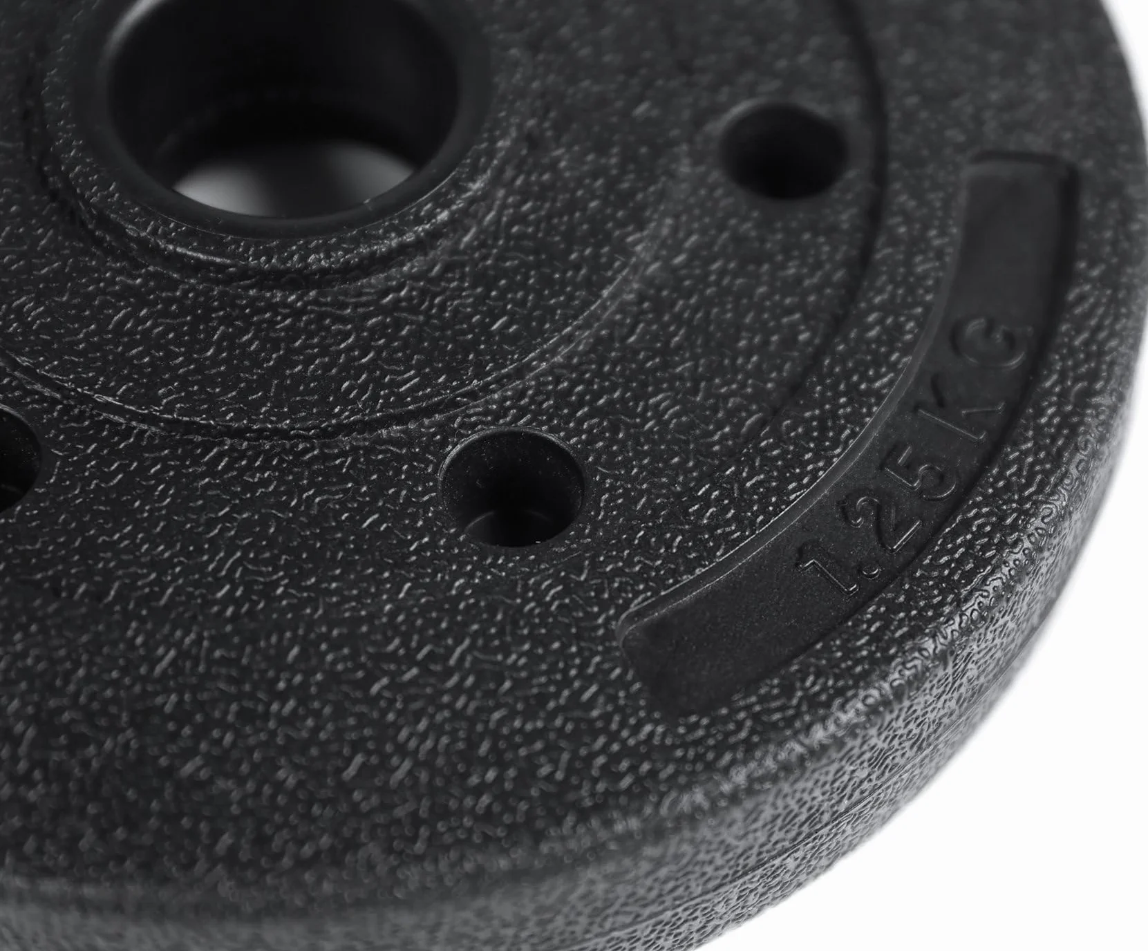 ZIPRO Talerze do hantli 1,25 kg bitumiczne ciężarki 31 mm hantle obciążniki do hantli