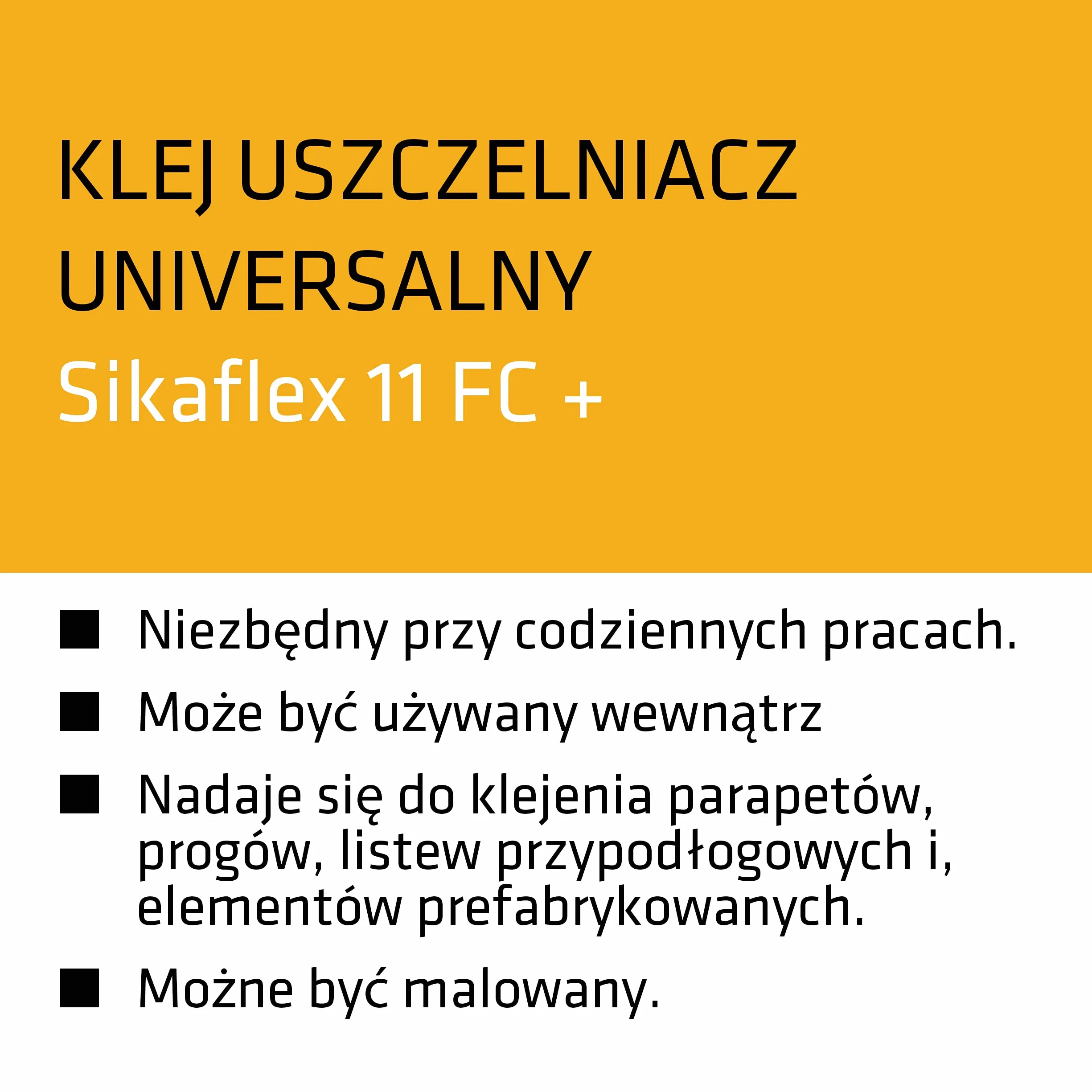 Sikaflex 11FC+ Klej poliuretanowy Grafitowy 300ml