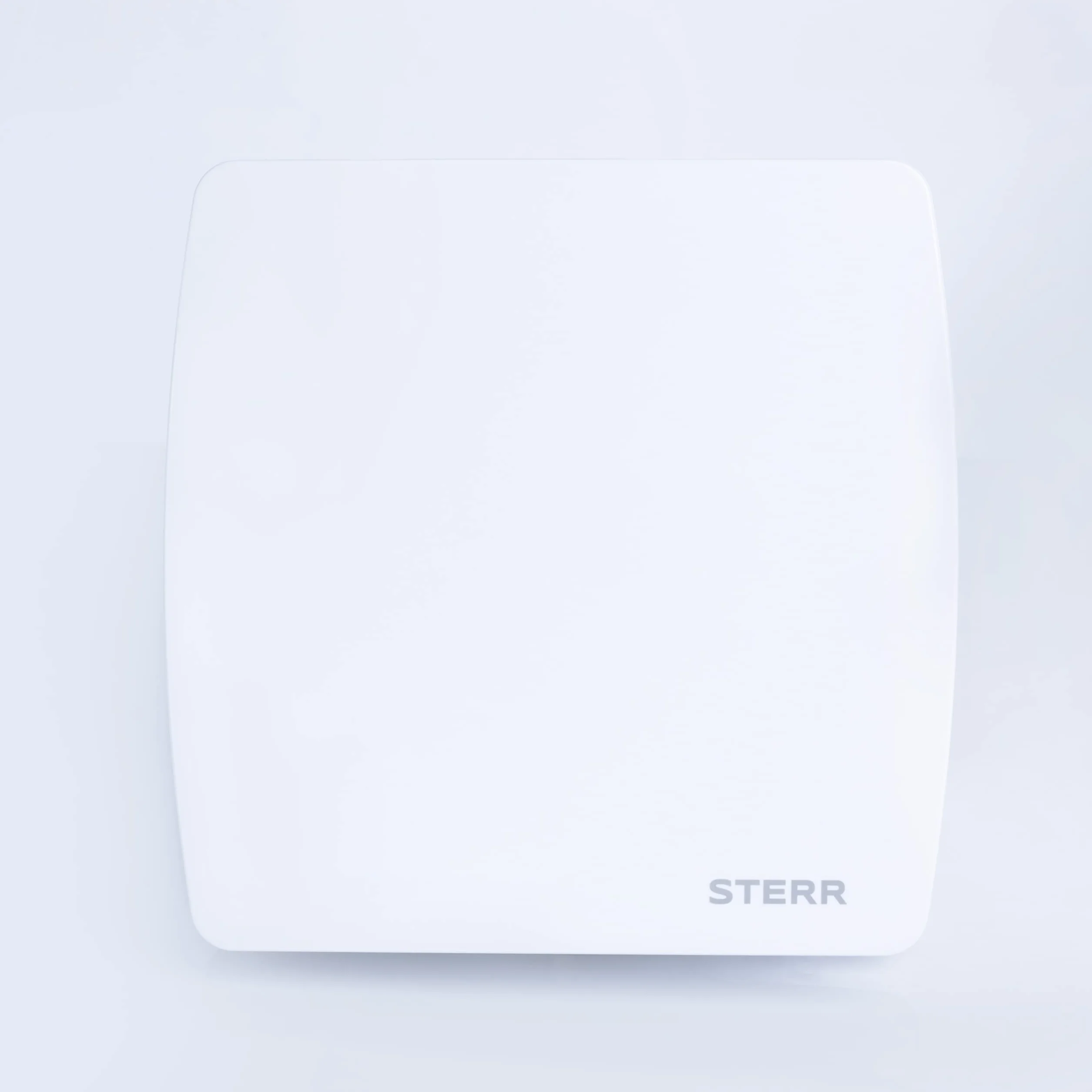 STERR Wentylator Łazienkowy LFS100-Q 100 mm z Klapą Zwrotną Biały