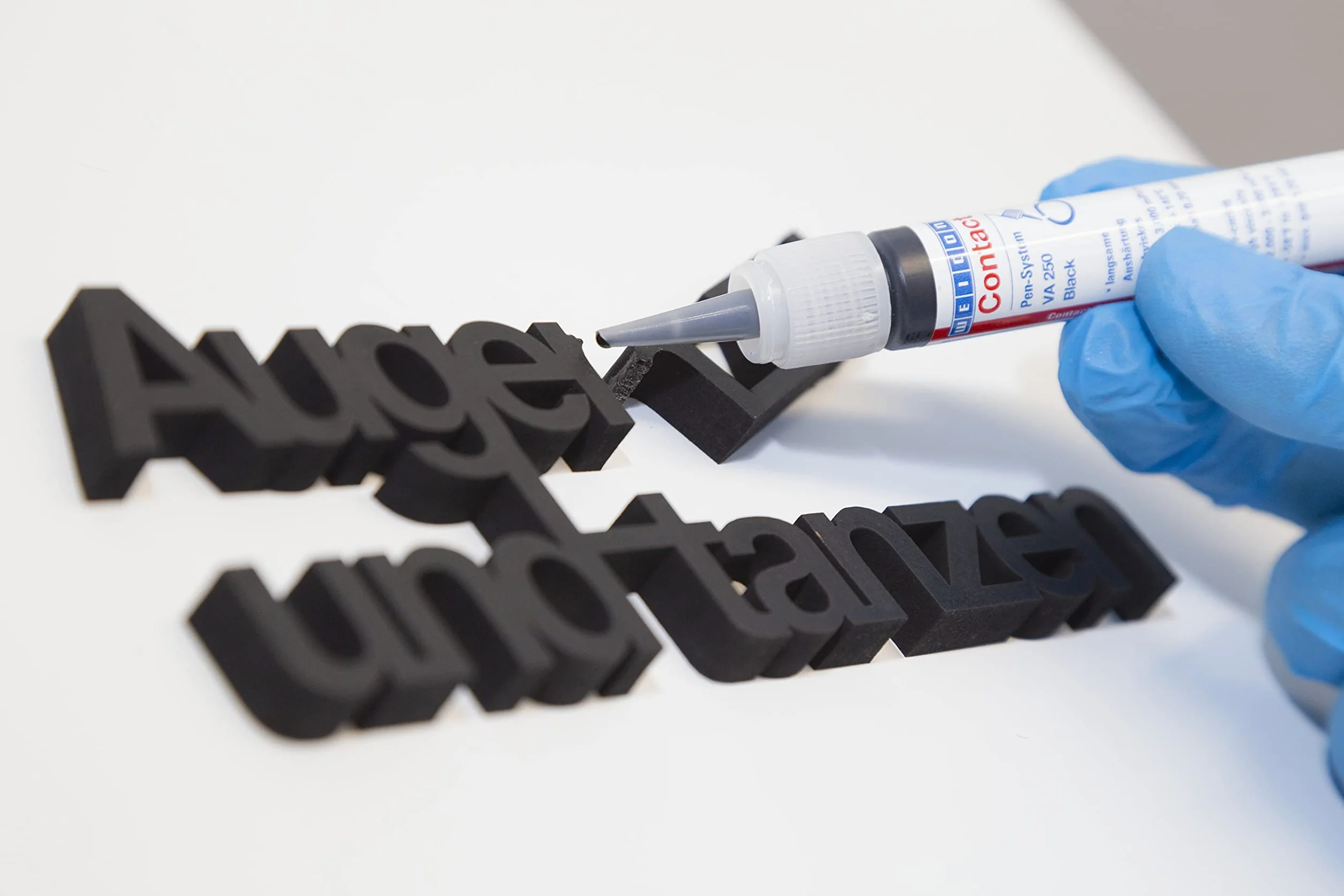 WEICON Contact VA 250 Black 12g, klej cyjanoakrylowy do zastosowań wysokotemperaturowych