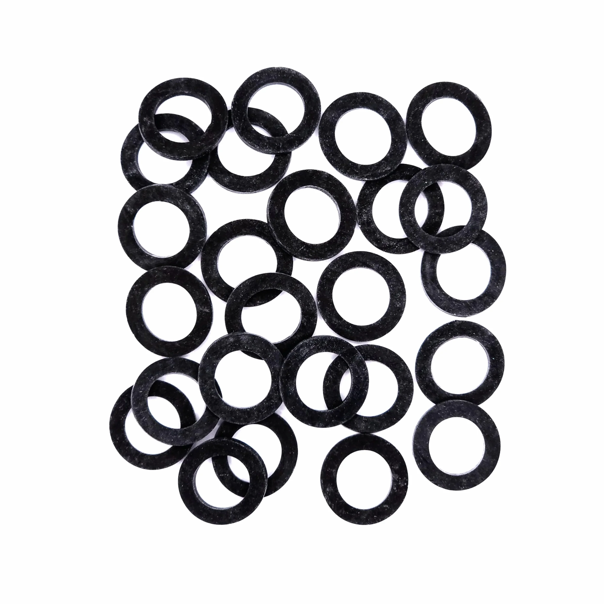 Płaska Uszczelka Gumowa EPDM 1/2 Cala (18.5 x 12 x 2 mm) – Zestaw 25 Sztuk – Niezawodne Uszczelnienie do Instalacji Wodnych i Grzewczych