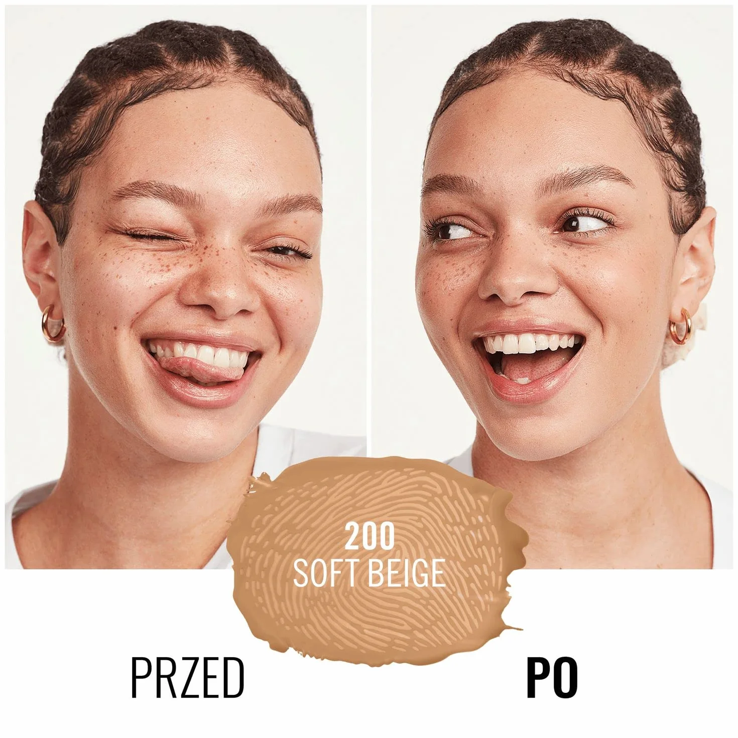 Rimmel Match Perfection Podkład do Twarzy, 200 Soft Beige, 30 ml
