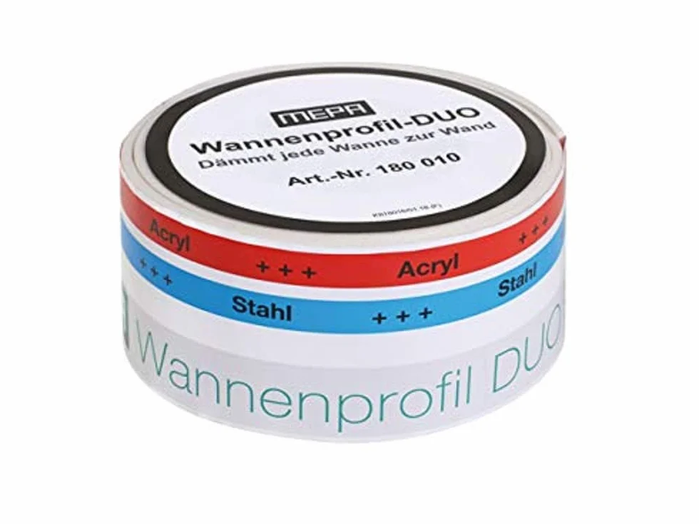 MEPA Profil wanny DUO z pianki PE, długość 3,30 m - 180010