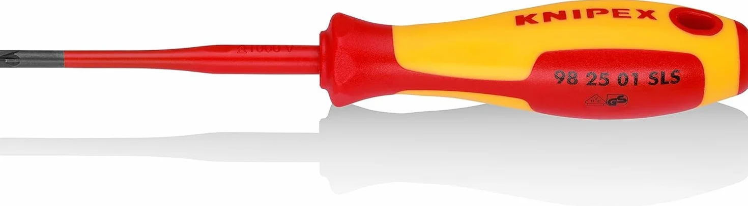 KNIPEX Wkrętak Slim PlusMinus Pozidriv izolowany VDE 187 mm 98 25 01 SLS