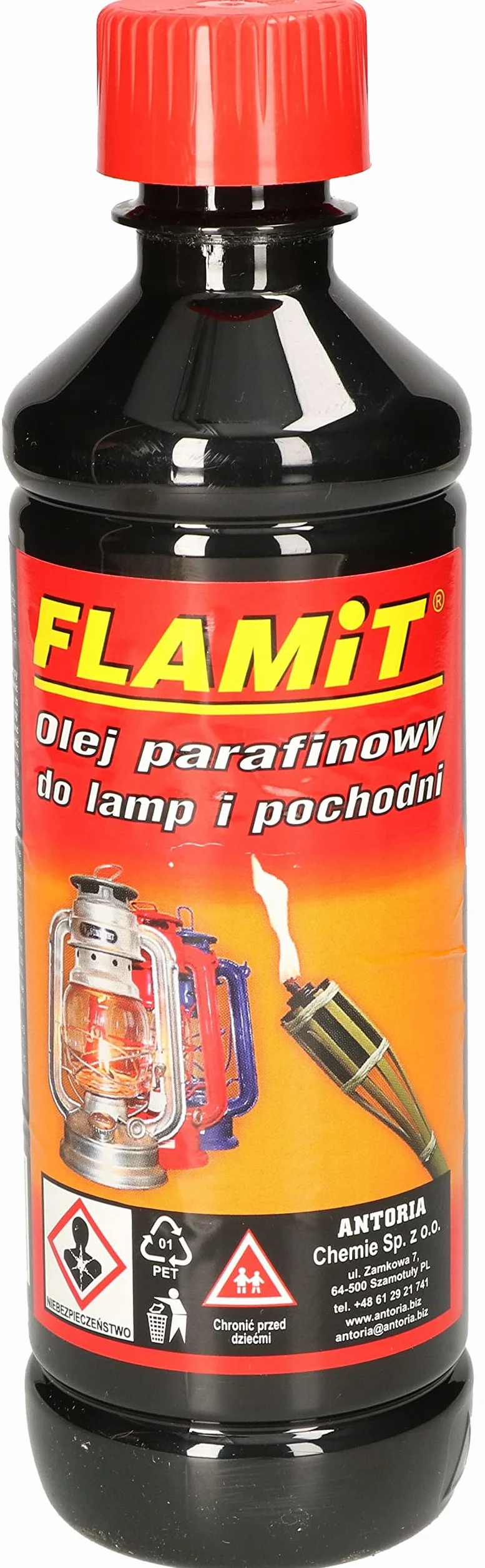 KOTARBAU Nafta do lamp olejowych 500 ml olej do pochodni ogrodowych bezbarwny