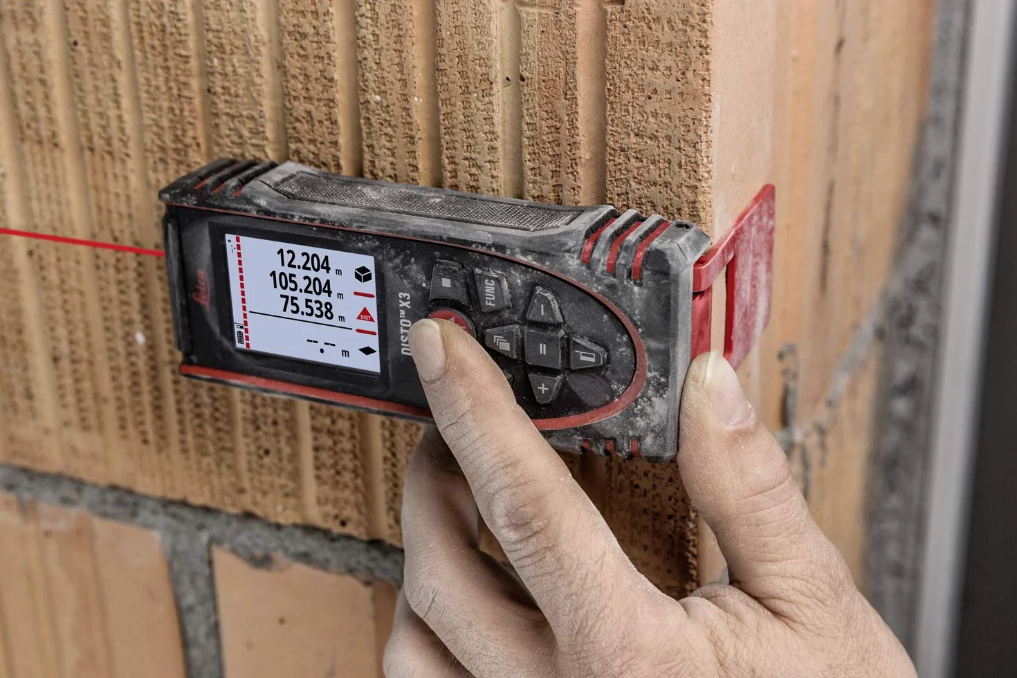 Leica DISTO X3 dalmierz laserowy 150 m IP65 Bluetooth