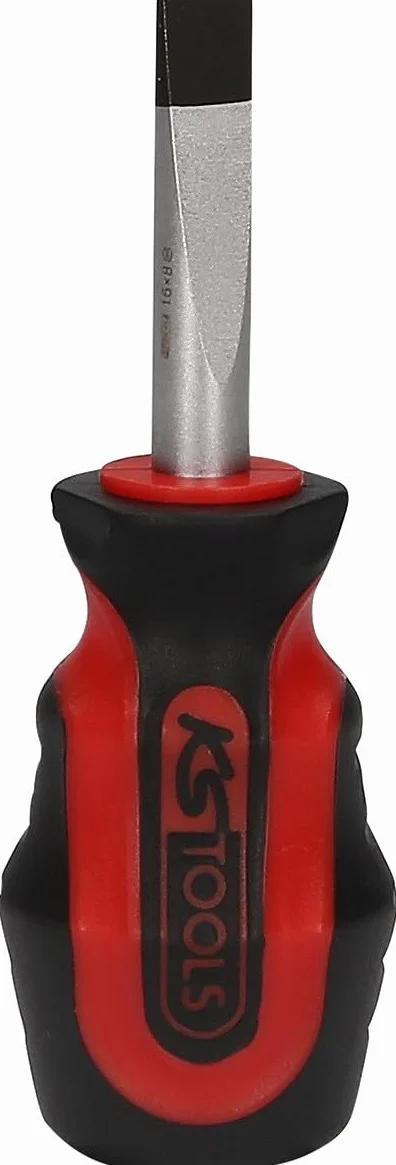 KS Tools ERGOTORQUEplus wkrętak płaski 8mm krótki