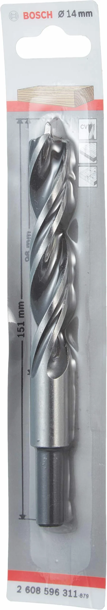 Bosch Professional Wiertła Spiralne do Drewna Ø 14 x 96 x 151 mm