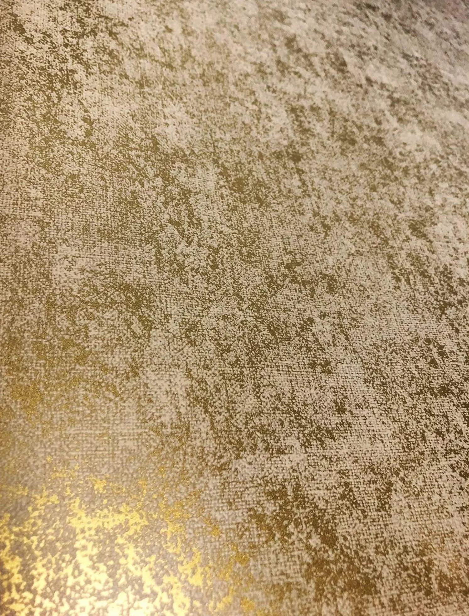 Marburg Tapeta złota metaliczna na fizelinie 10,05 m x 0,53 m do sypialni salonu kuchni wyprodukowana w Niemczech