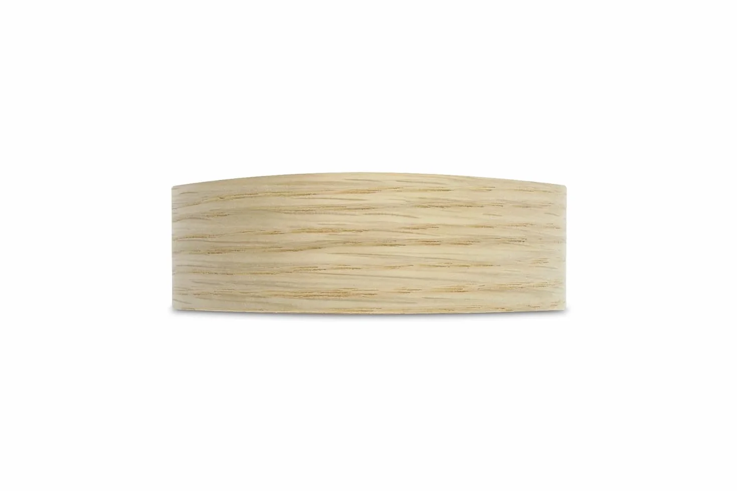 Oak Veneer Edging 30mm 7.5m Roll Pre-Glued Iron-On Real Wood Tape