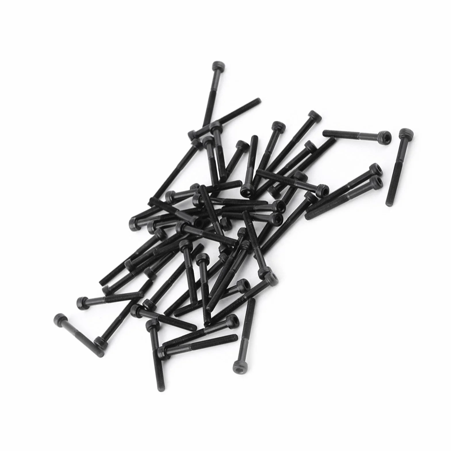 Śruba M3 czarna z łbem walcowym 12.9 30mm 50 sztuk