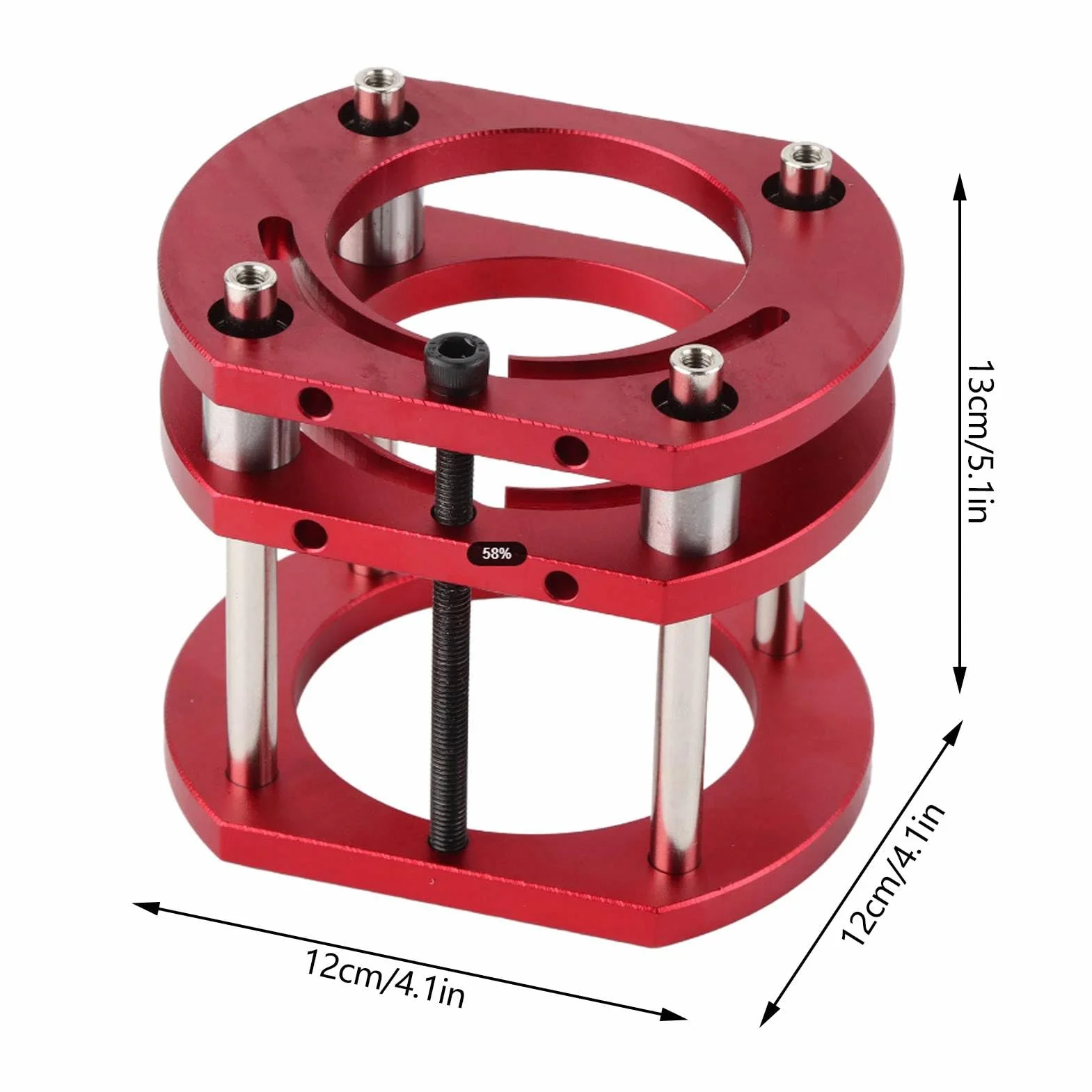 Ejoyous Router Lift, płyta wstawkowa stołu frezarskiego, regulacja wysokości 51mm