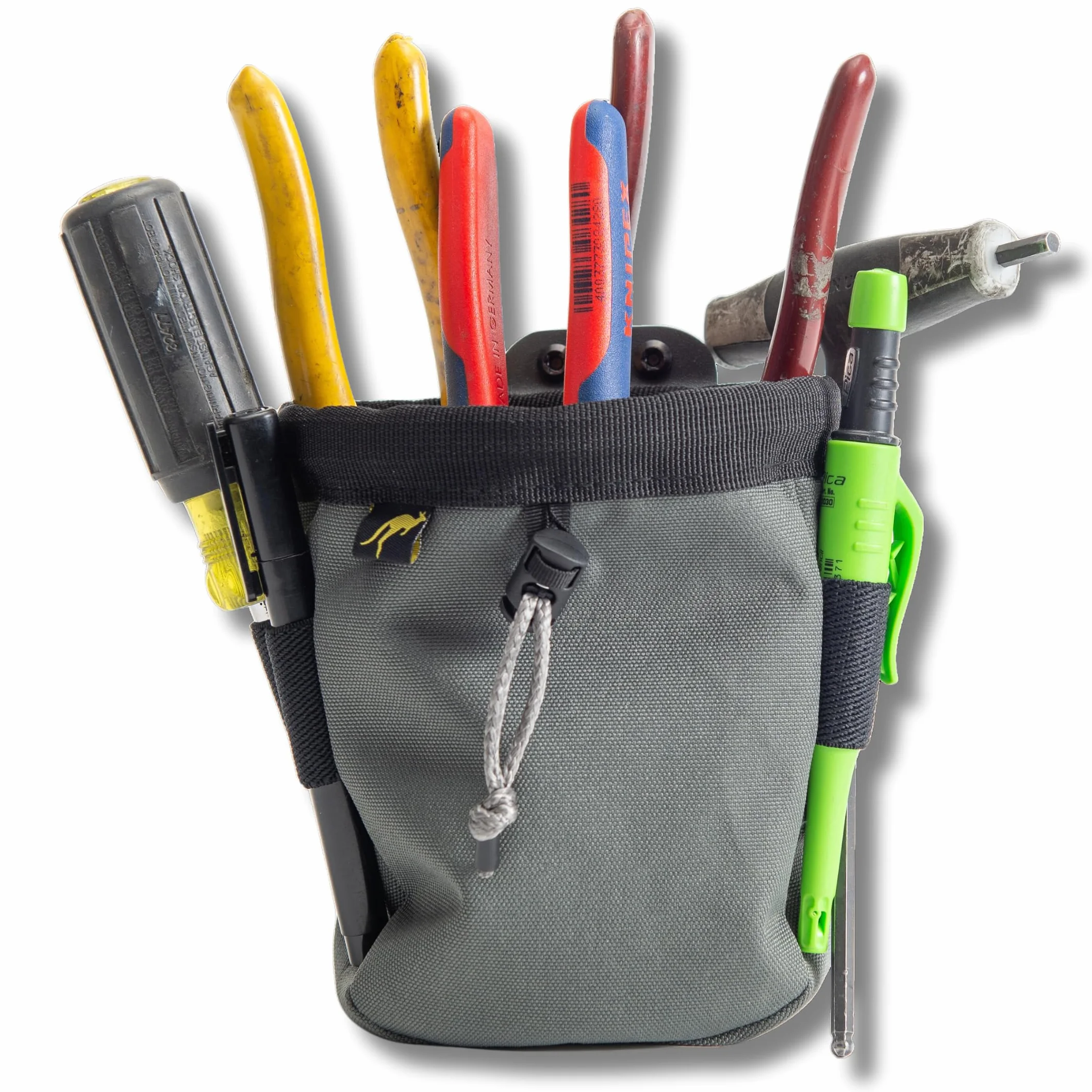 Joey Tool Belt Bag Clip-On Pouch for Electricians HVAC Techs