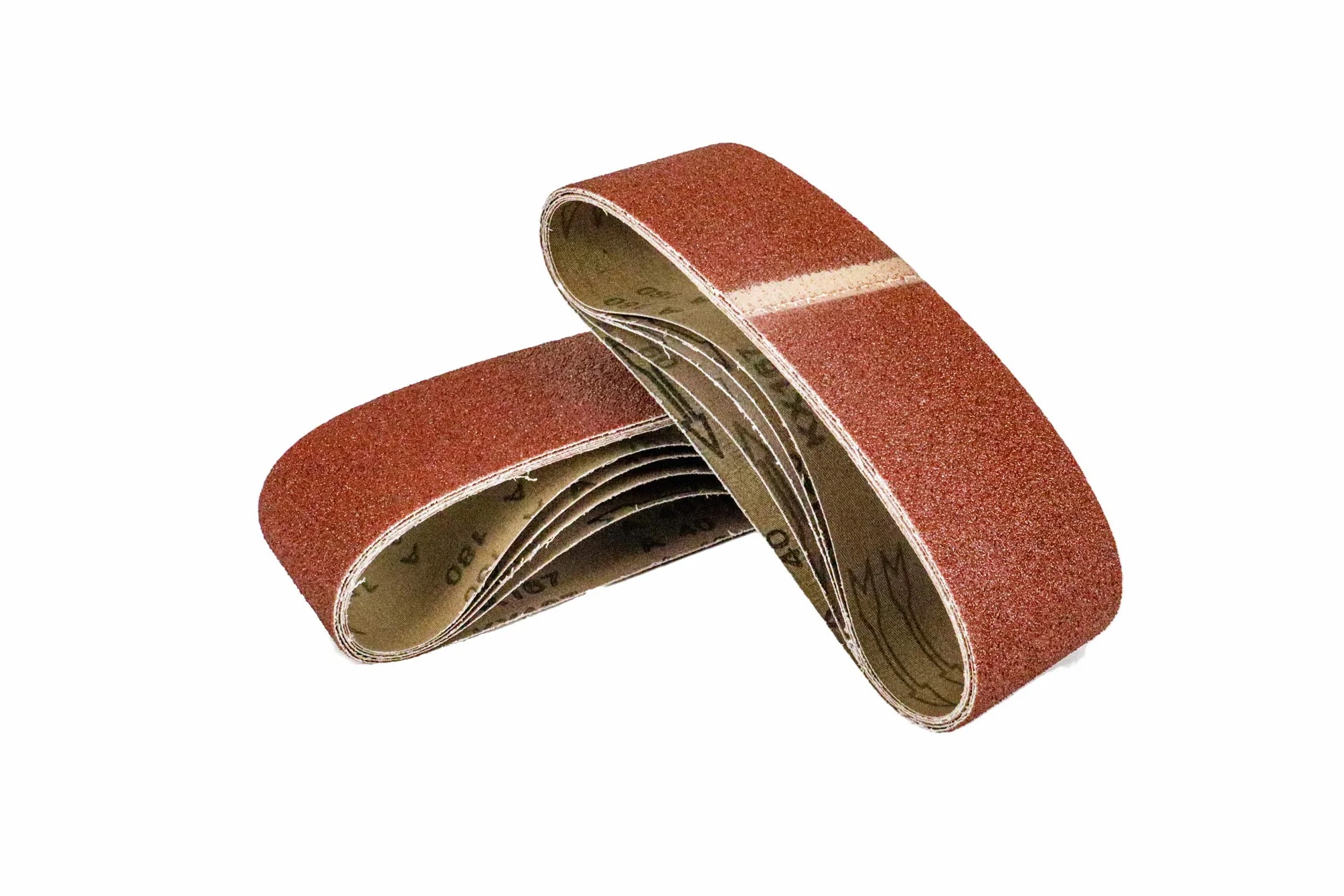 Taśmy szlifierskie z tkaniny 75 x 533 mm ziarno 40 10 sztuk