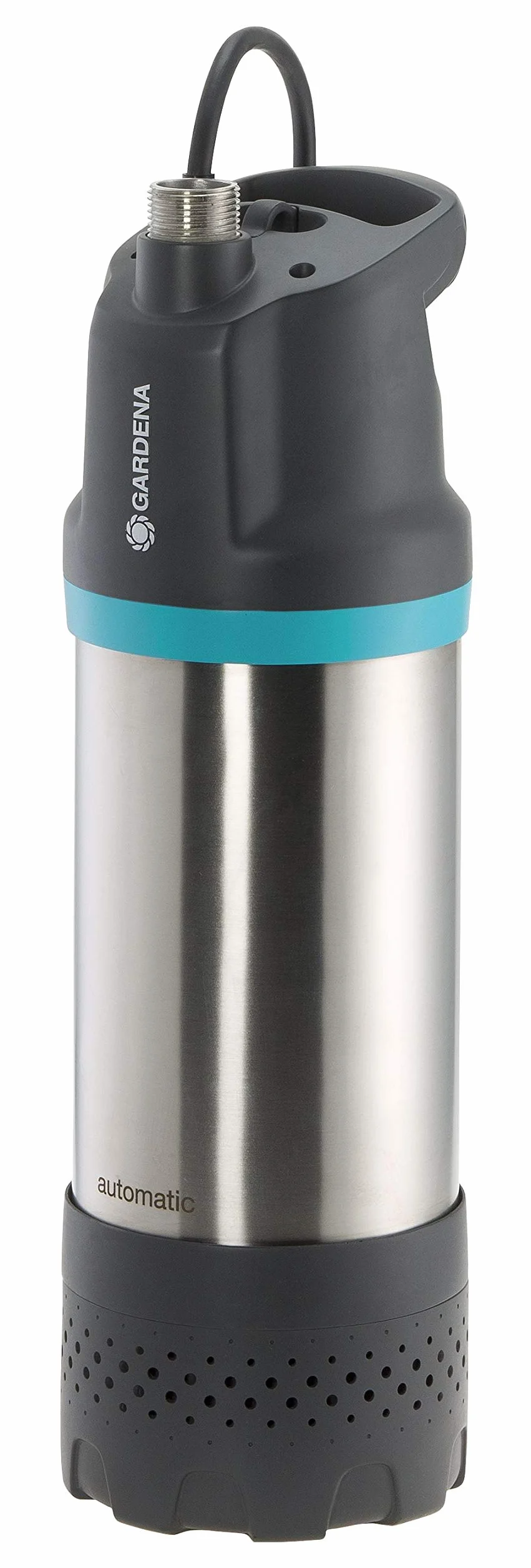 Gardena pompa zanurzeniowo-ciśnieniowa 5900/4 inox automatic 5900 l/h filtr zanieczyszczeń cicha praca zabezpieczenie przed pracą na sucho