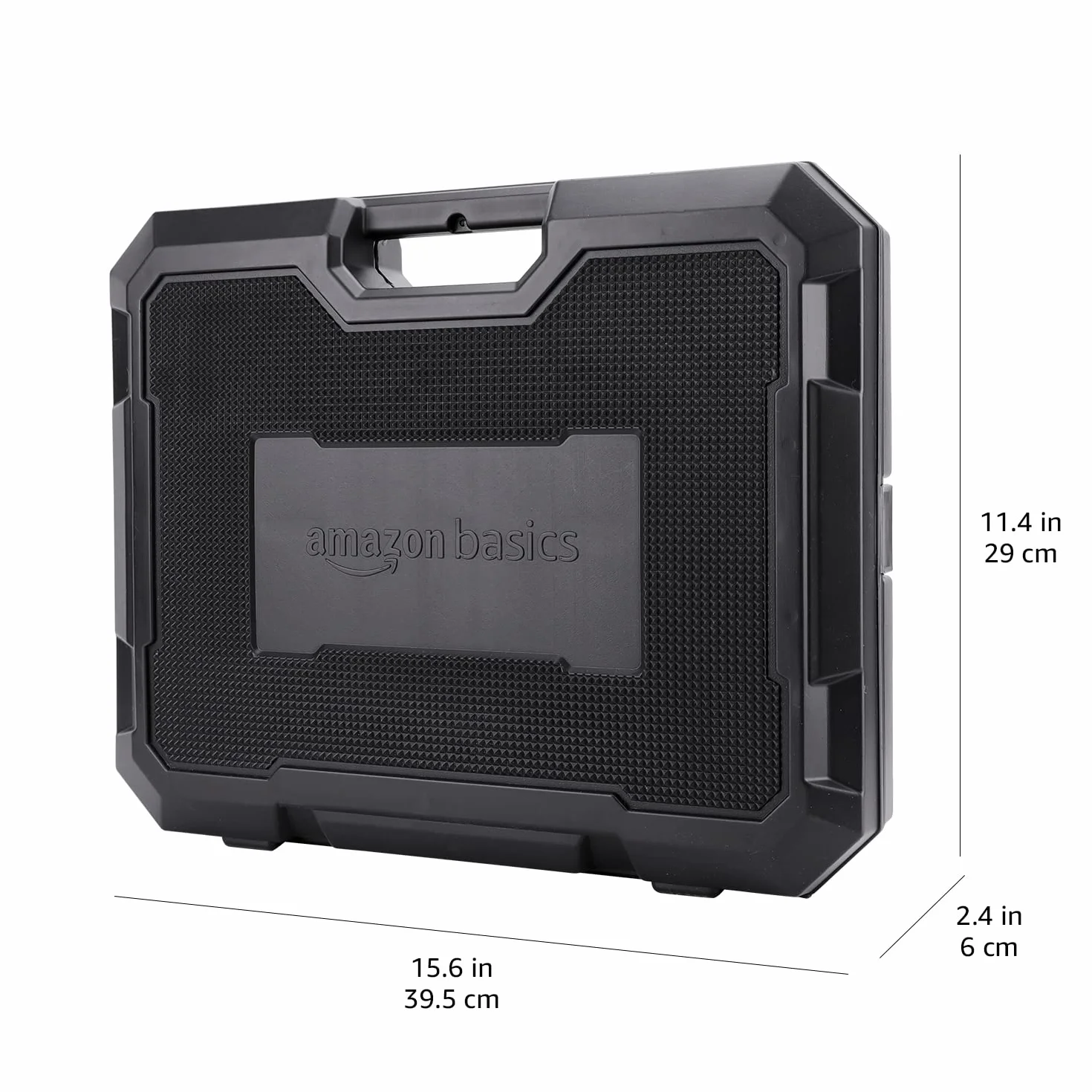 Amazon Basics zestaw nasadek sześciokątnych 3/8" 0,95 cm 44 szt. walizka transportowa