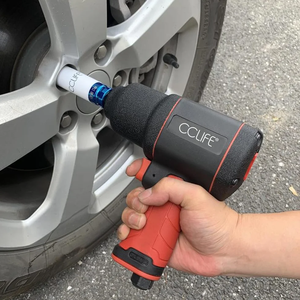 CCLIFE Nasadki udarowe 1/2" Zestaw kluczy nasadowych 17-19-21mm 3szt