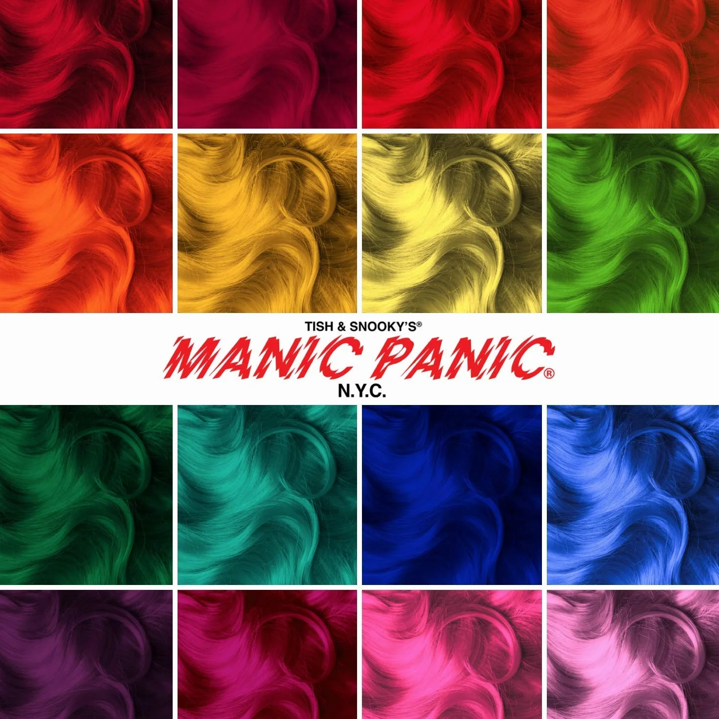 Manic Panic Cotton Candy Pink, classic hot pink hair colour