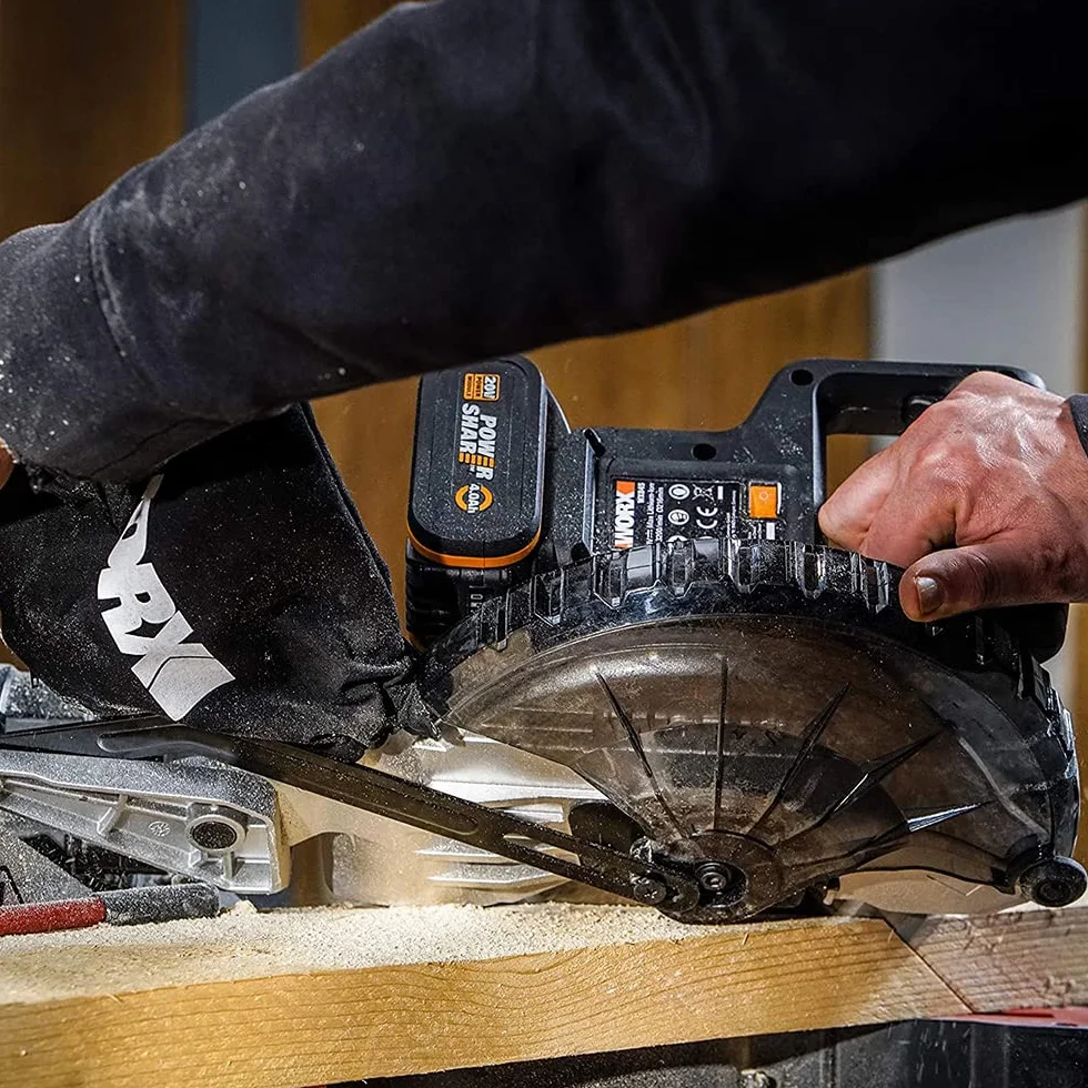 WORX WX845.9 akumulatorowa piła ciągnąca ukośnica 20 V