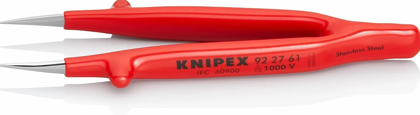 KNIPEX Pinceta uniwersalna izolowane zanurzeniowo 125 mm 92 27 61