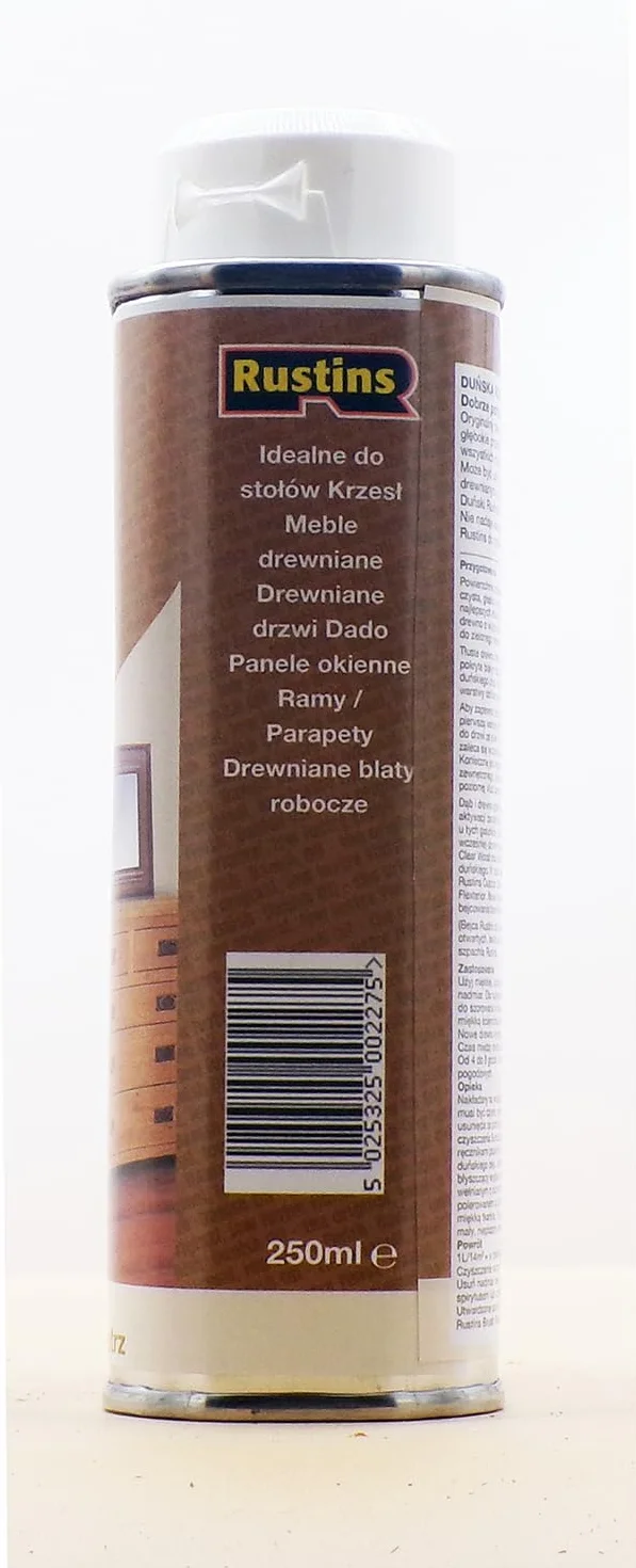 Rustin's Danish Oil duński olej do drewna przezroczysty 250 ml