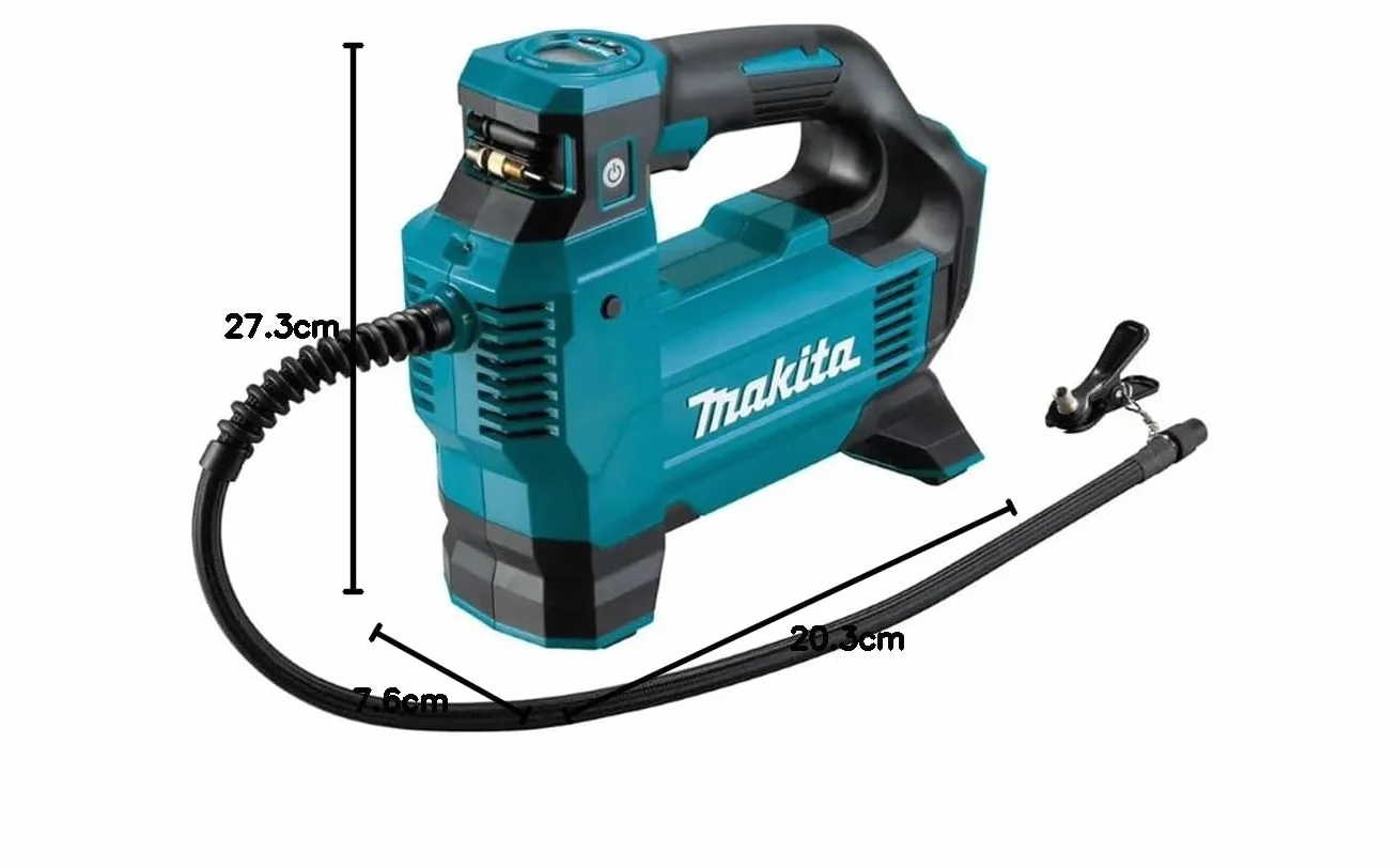 Makita Sprężarka Powietrza 31.6 x 10.8 x 23.1 cm Niebieski Czarny