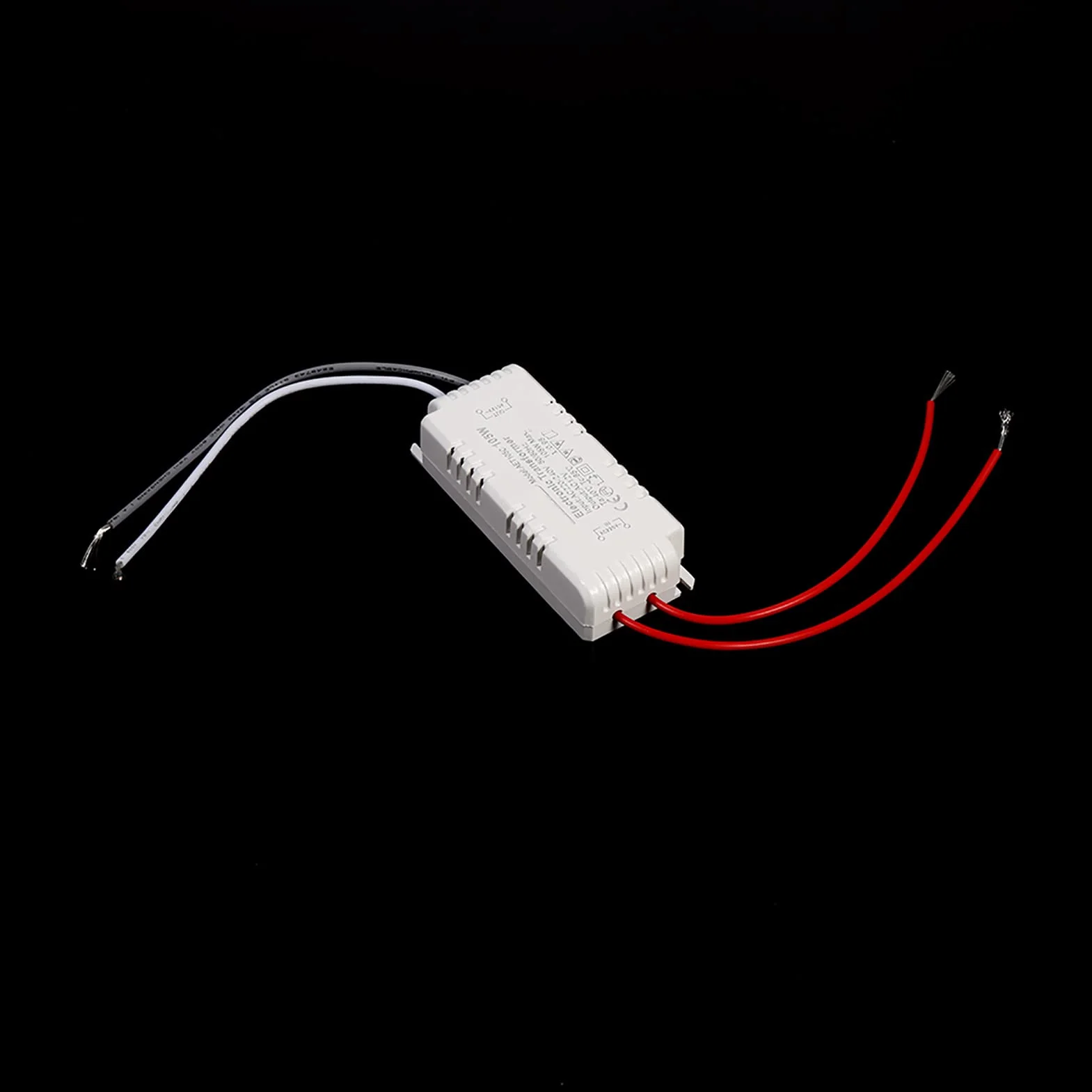 Halogenowa 12 V Sterownik żarówki Zasilacz Transformator Elektroniczny Plastikowa Obudowa Maks. 105 W z Napięciem Wejściowym AC 220–240 V dla Lamp Kwarcowych 12 V
