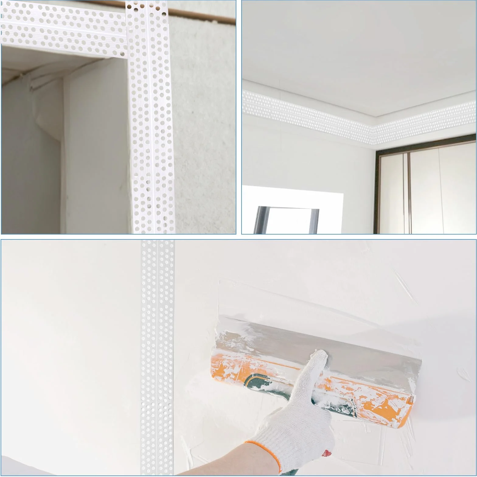 HENGBIRD Taśma maskująca do płyt gipsowo-kartonowych 30 m x 5 cm samoprzylepna PCW