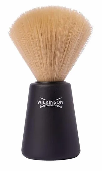Wilkinson Sword 7000235V Pędel do Golenia dla Mężczyzn, 36 x 45 x 151 mm, Czarny/Beżowy