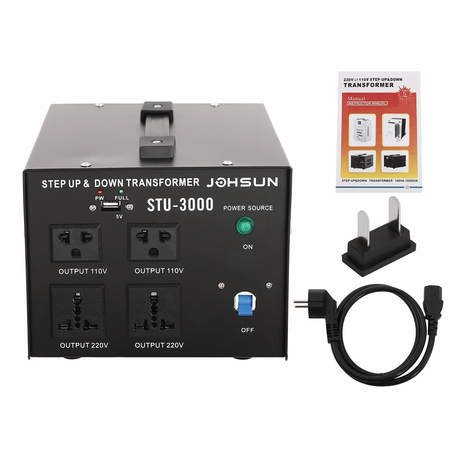 Przetwornica napięcia 3000 W 220 V⇋110 V step up down