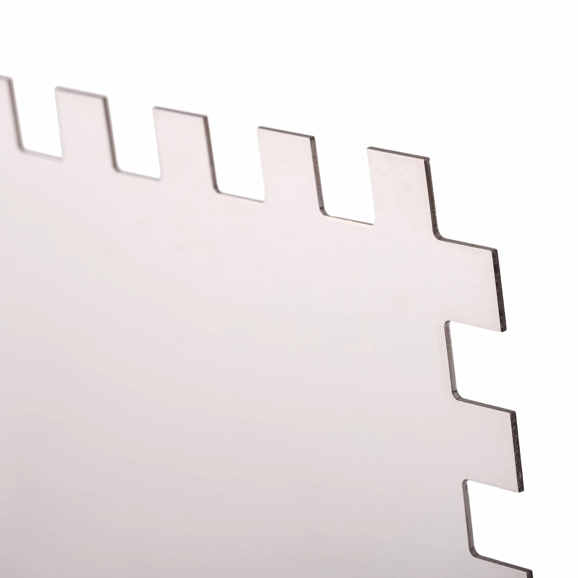 Mivos Łopatka do zębów 8x8 mm stal szlachetna ząbkowana wygładzająca nierdzewna z miękkim uchwytem
