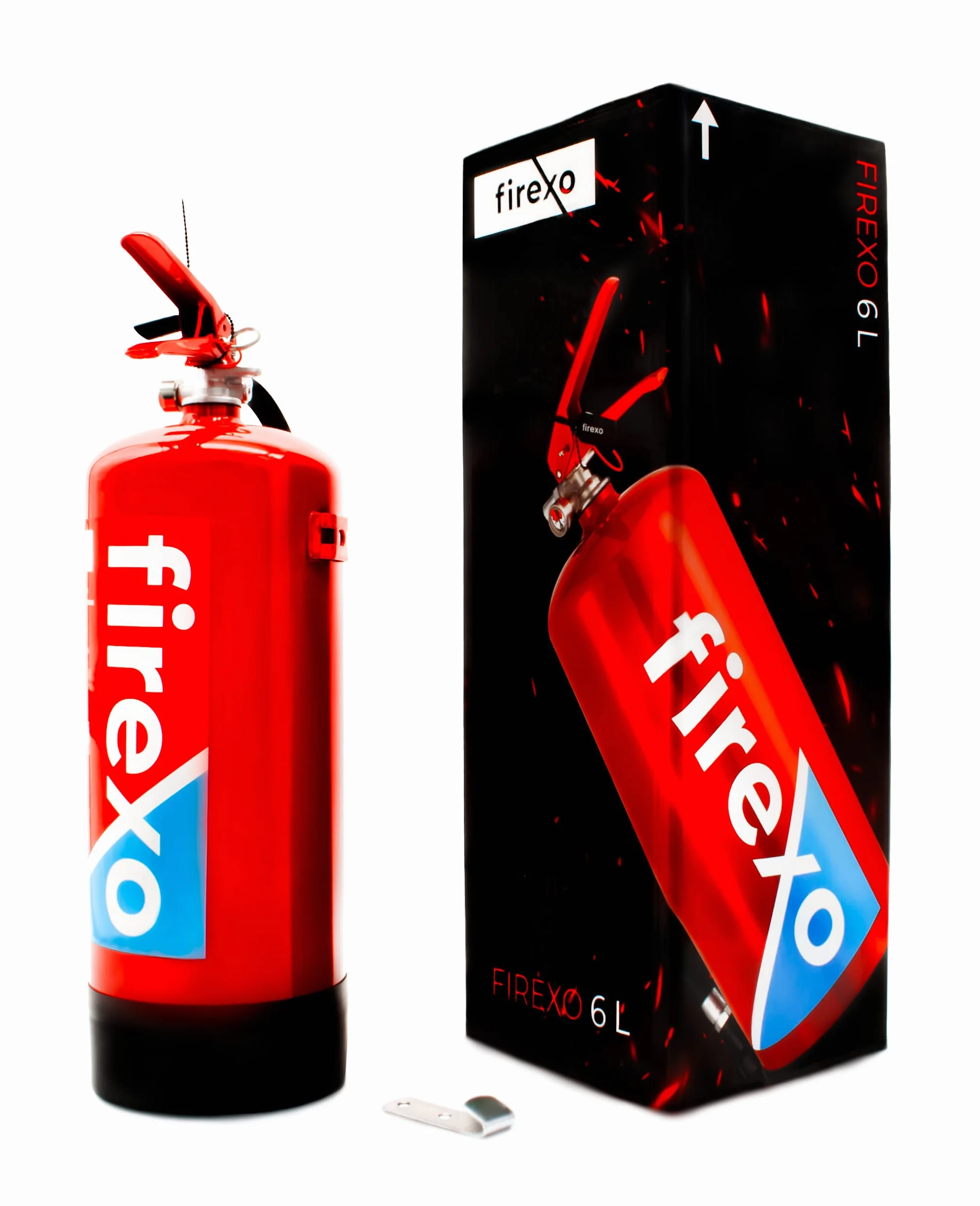 Firexo Gaśnica 6L — Gaśnica Do Wszystkich Klas Pożarowych, Baterii Litowych