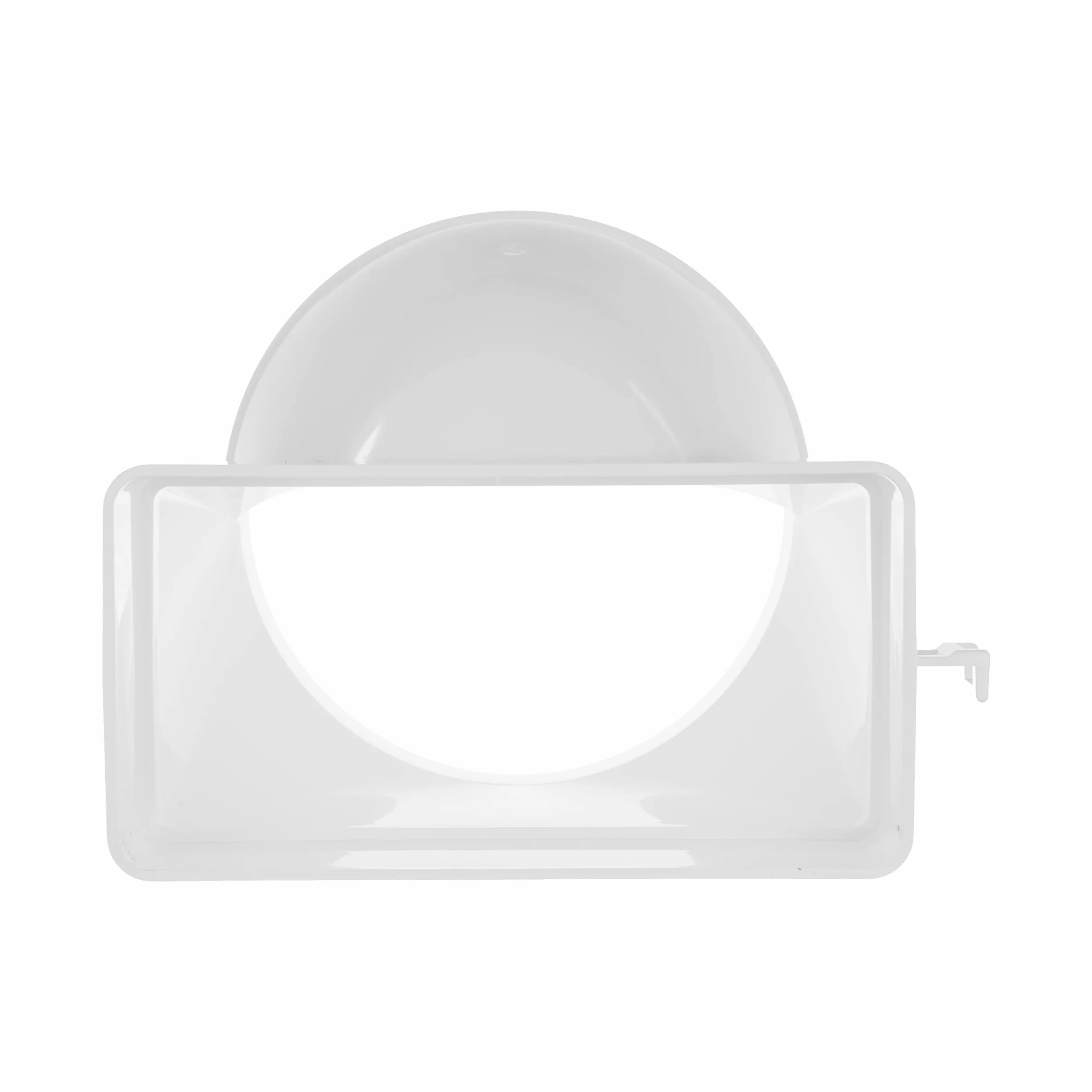 Vent Systems 150 x 75 mm, prostokątne, płaskie do Ø 125 mm, okrągłe złącze kanałowe – krótki poziomy wlot rury, sprzęgło wylotowe, ogrzewanie, chłodzenie, przyłącze wentylacyjne, adapter systemowy
