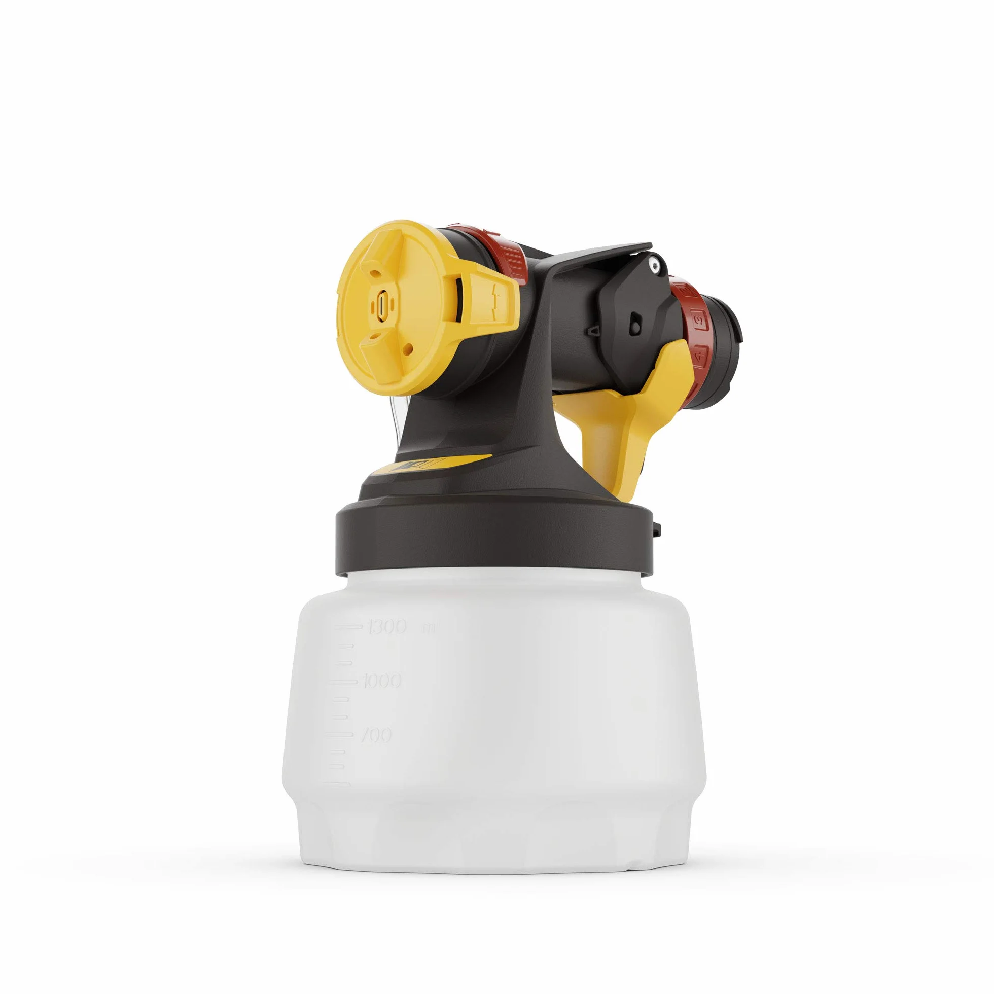 WAGNER Nakładka do spryskiwania Wall Extra I-Spray 1300 do system natryskowych FLEXiO, 1300 ml, czarna