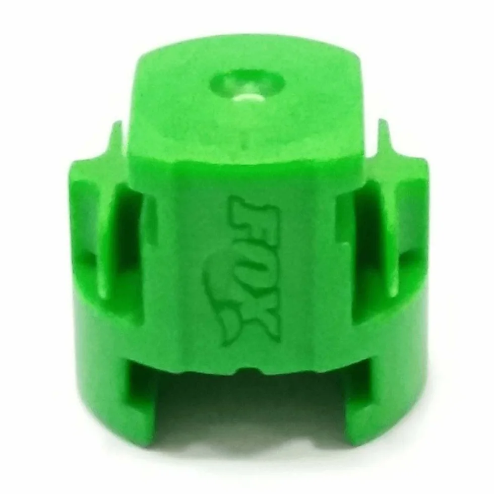 FOX Volume Spacer, Float NA 2, 34, 1.214 Bore, Green (803-01-667 x5) Kolarstwo, Unisex-Adult, Czarny, One Size