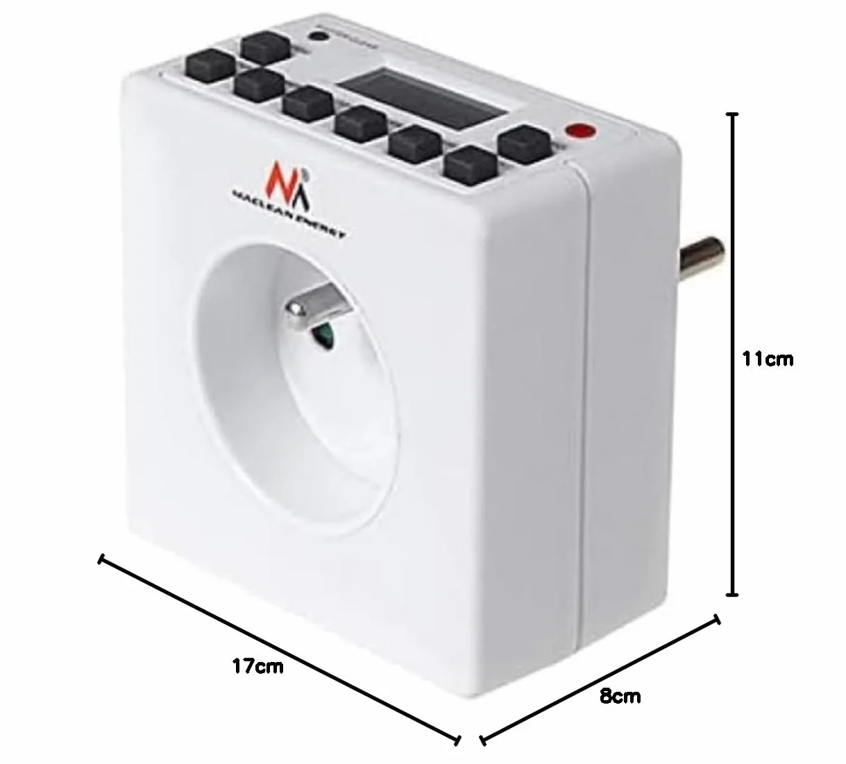 Maclean Energy MCE30 cyfrowy programator czasowy programowalny