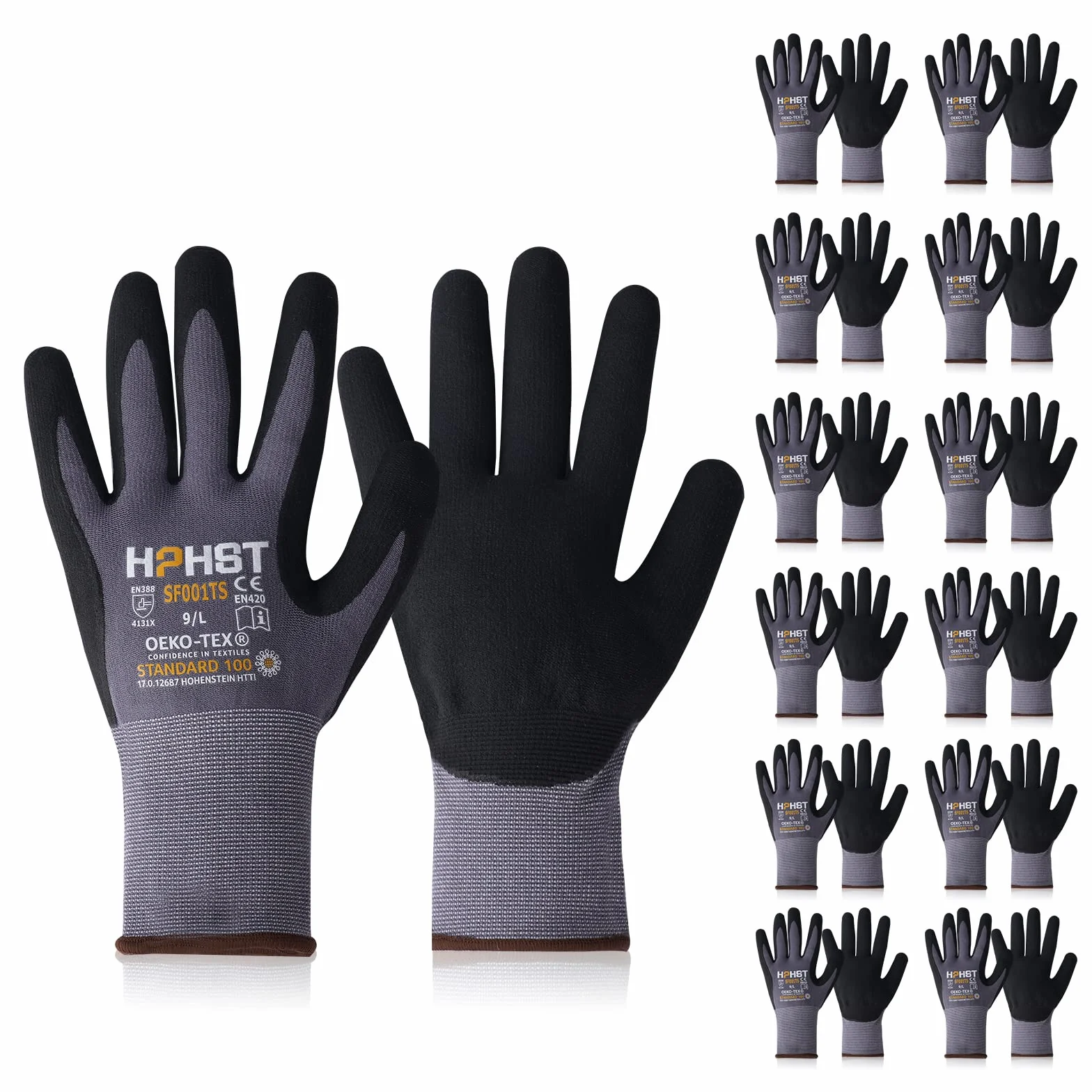 Rękawice robocze SF001TS Smart Touch 12 par rozmiar 10/XL