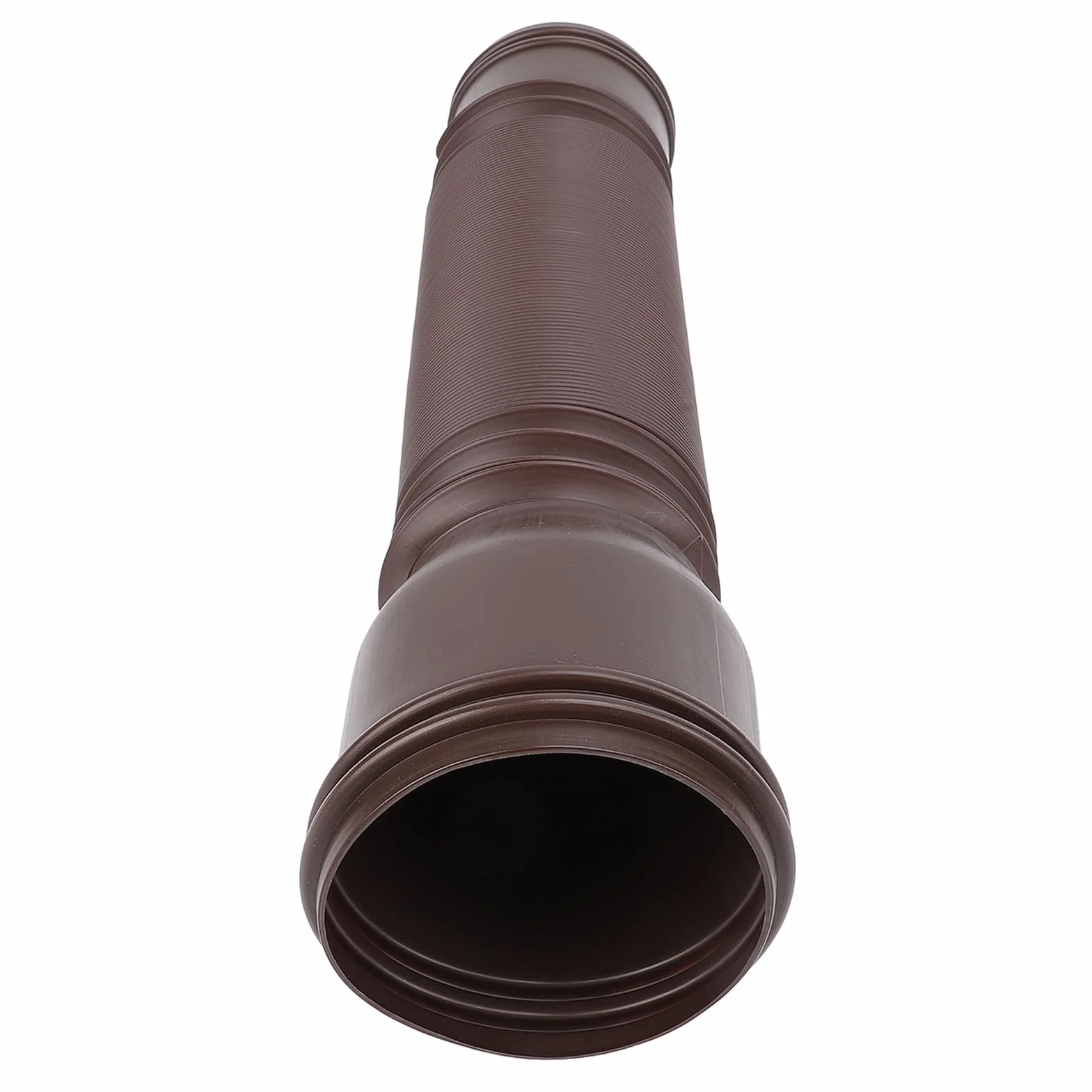 Przedłużenie Rynny Spustowej Regulowana Długość Pogrubienie Zapobieganie Wyciekom (BROWN)
